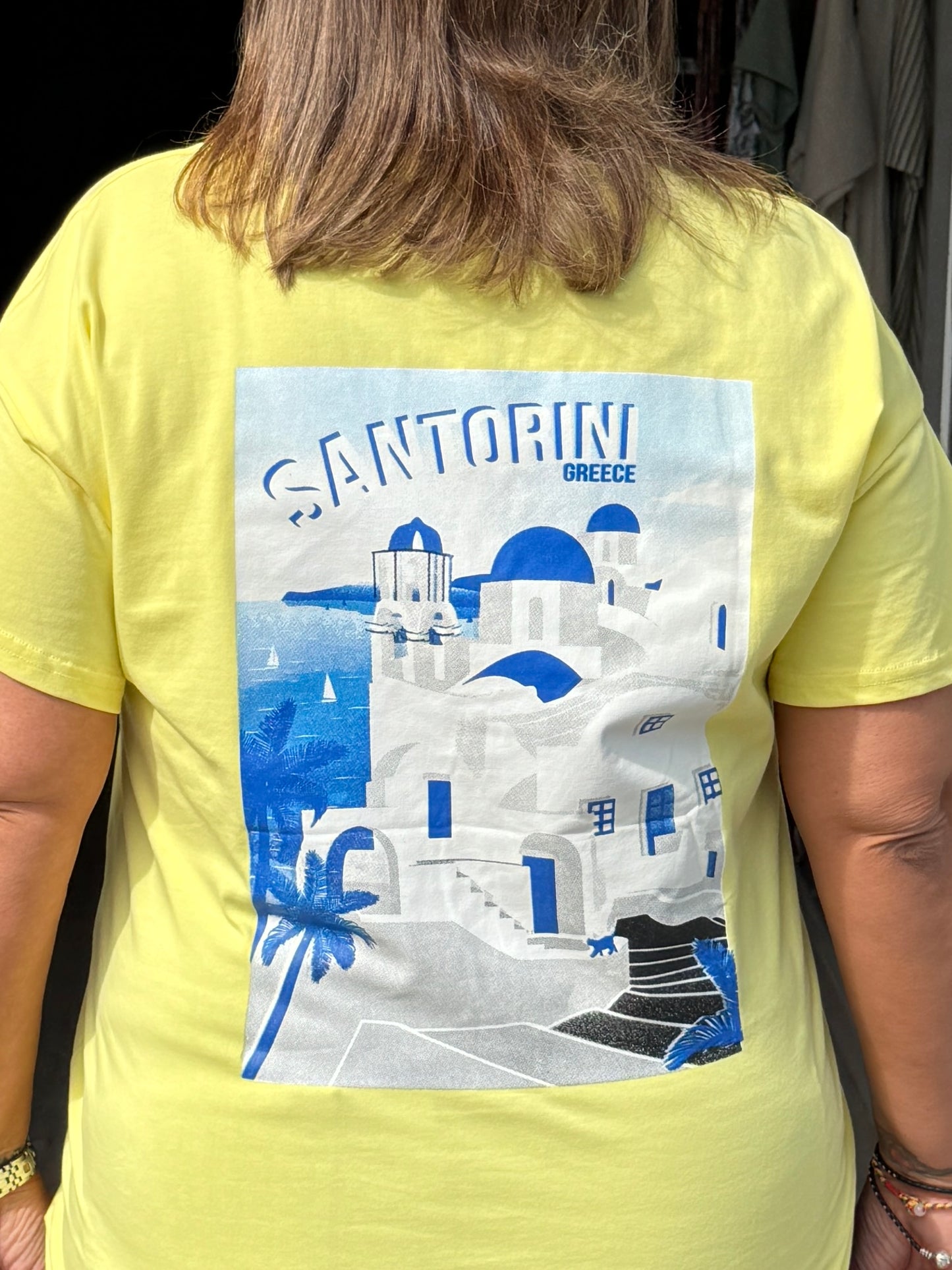 Santorini T-Shirt - Lemon