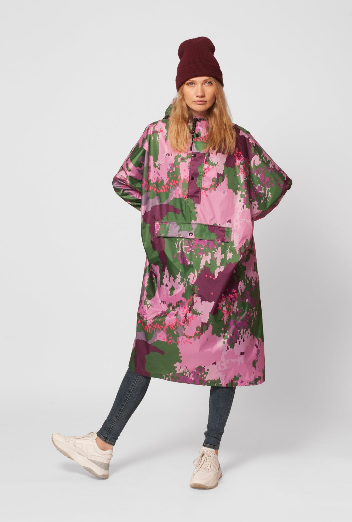 Rainkiss Poncho -  Digi Spring Camo