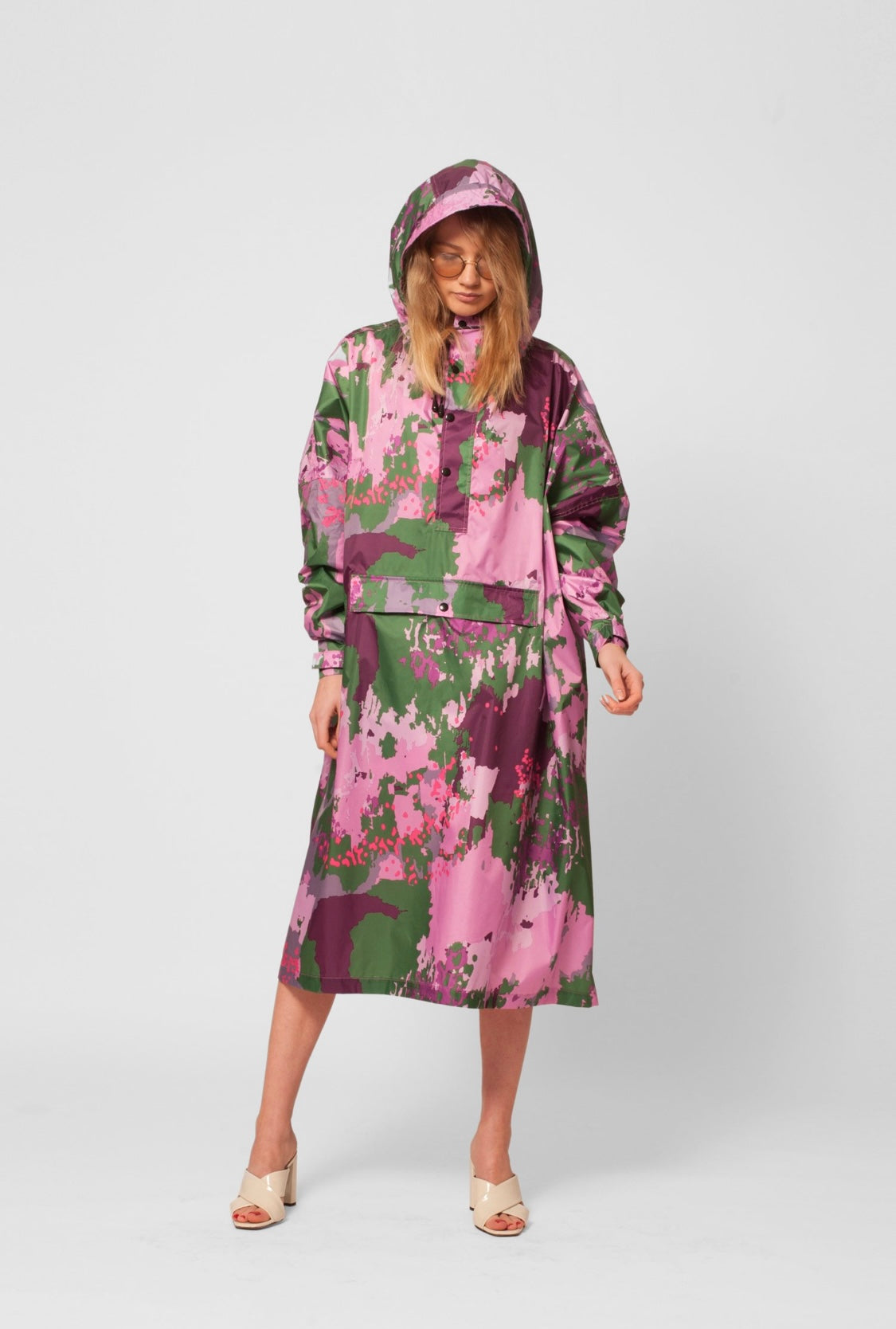 Rainkiss Poncho -  Digi Spring Camo