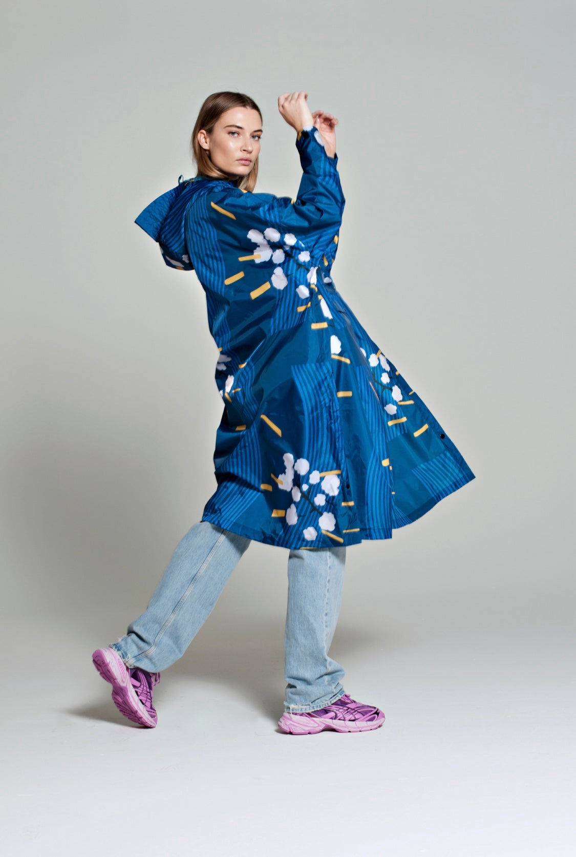 Rainkiss Poncho - Japanese Blossom (Last one)