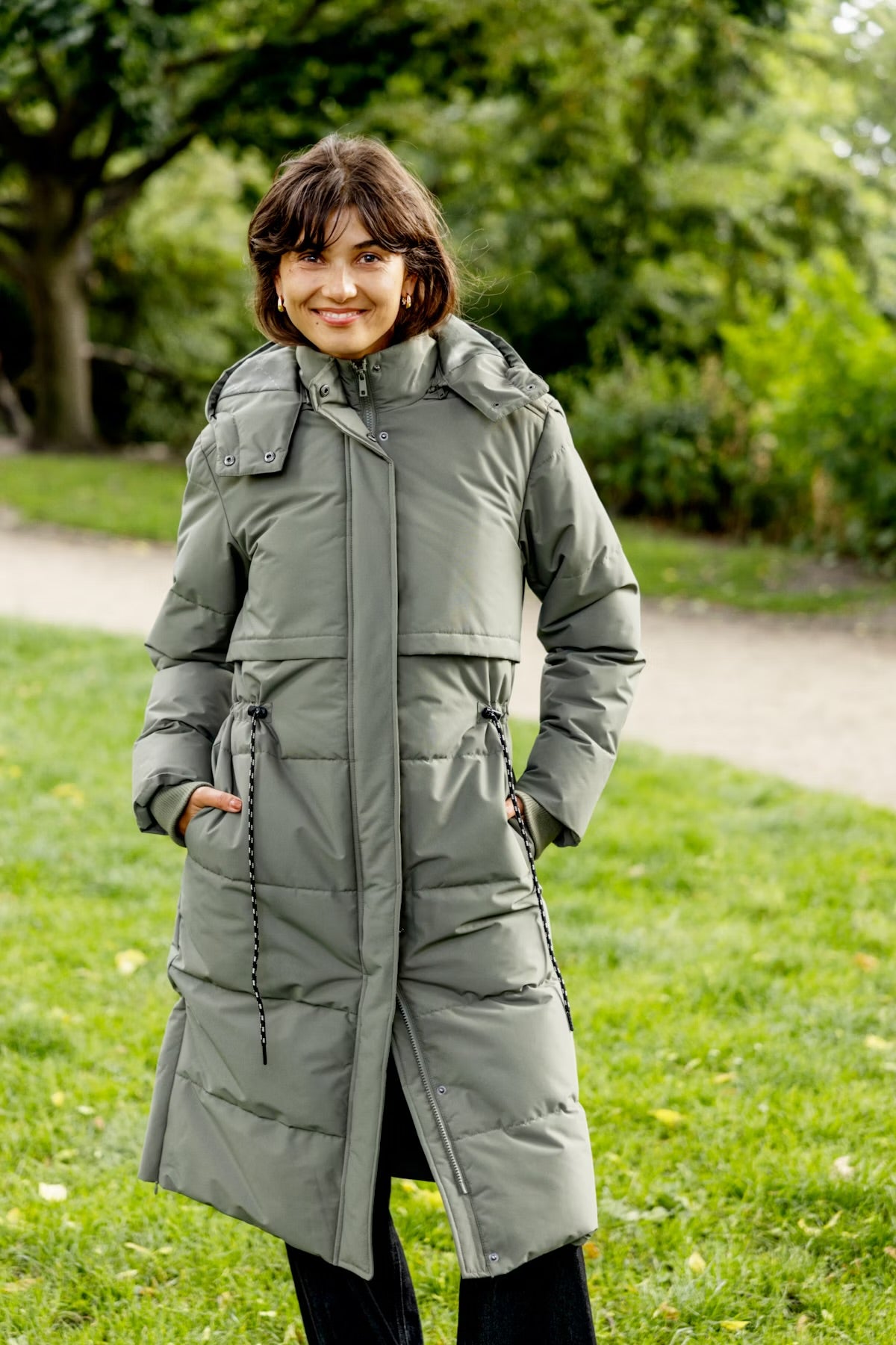 Fransa Maise 3 Coat - Dusty Olive