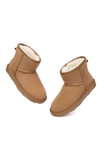 Everau  Emu Mini Classic Boots - Chestnut