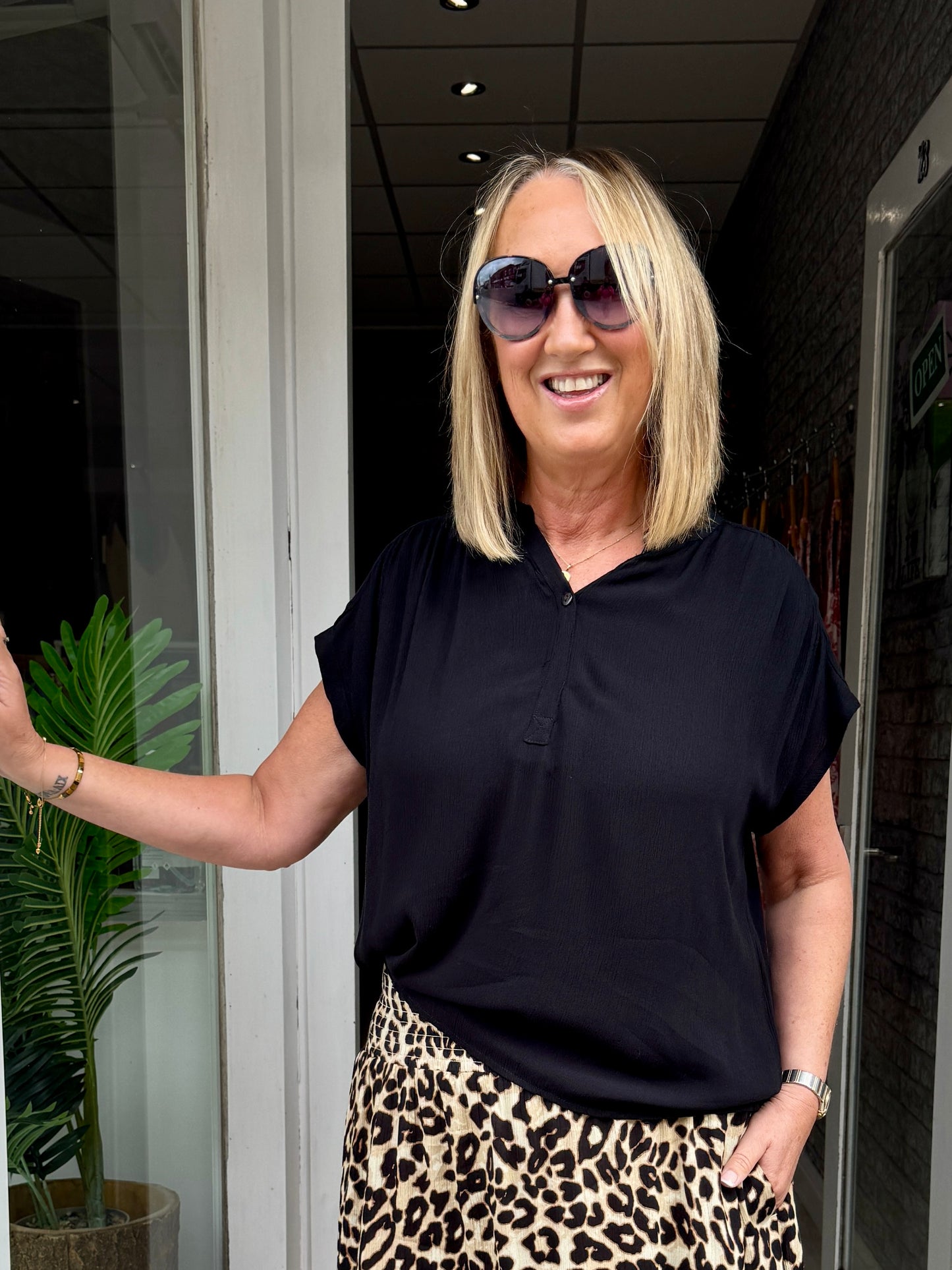Fransa Ease Blouse