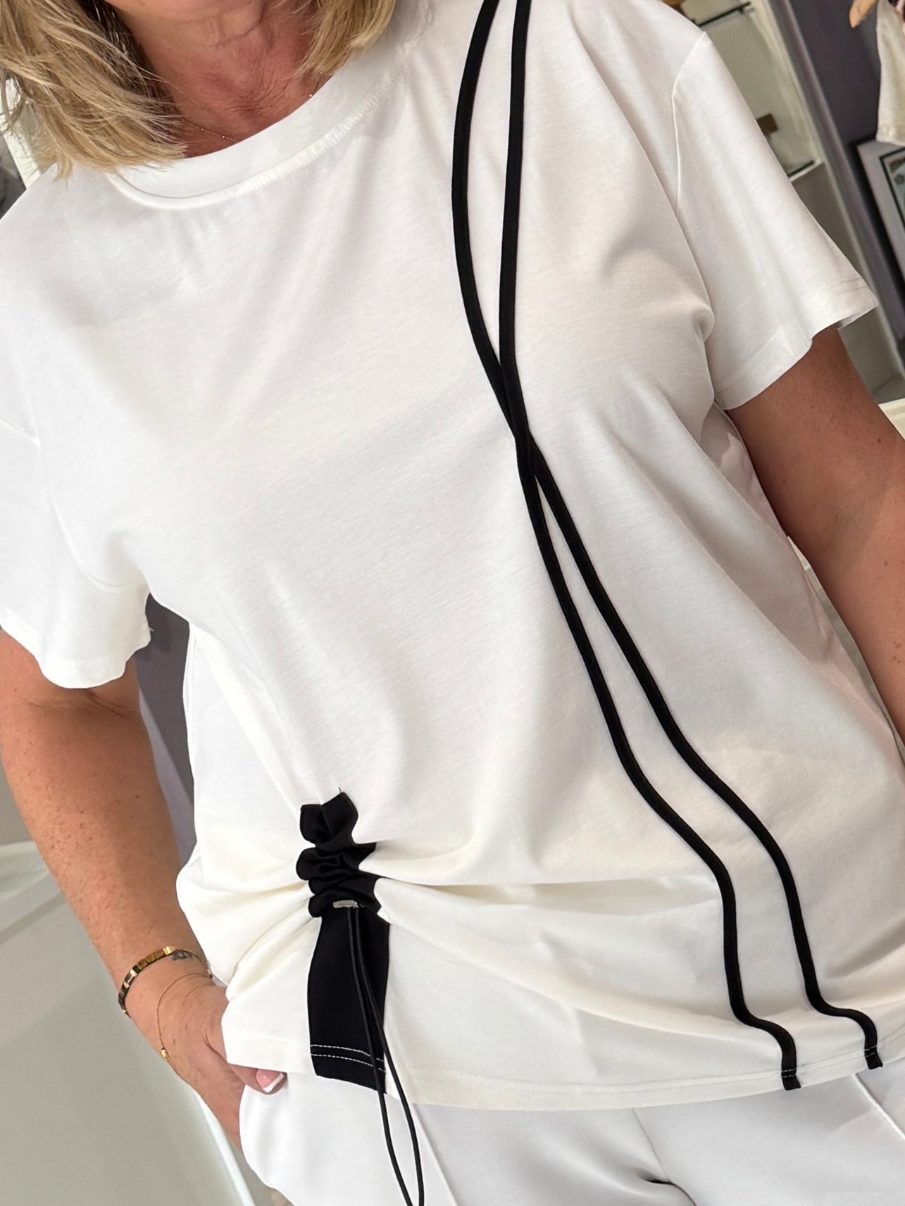Womens white t-shirt