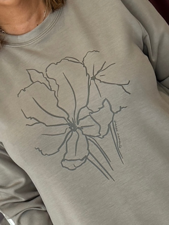Fransa Aurora Sweatshirt - Overland Trek