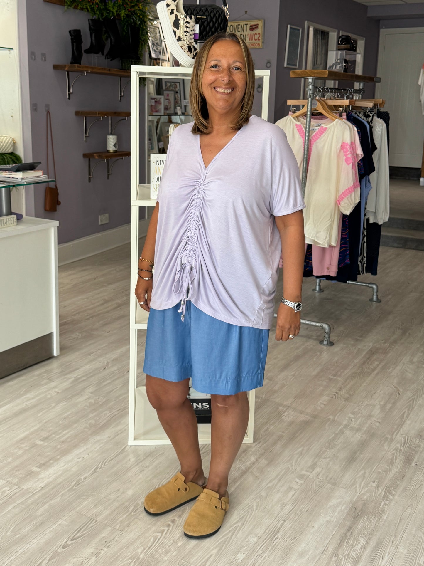 Religion Light Top - Lavender