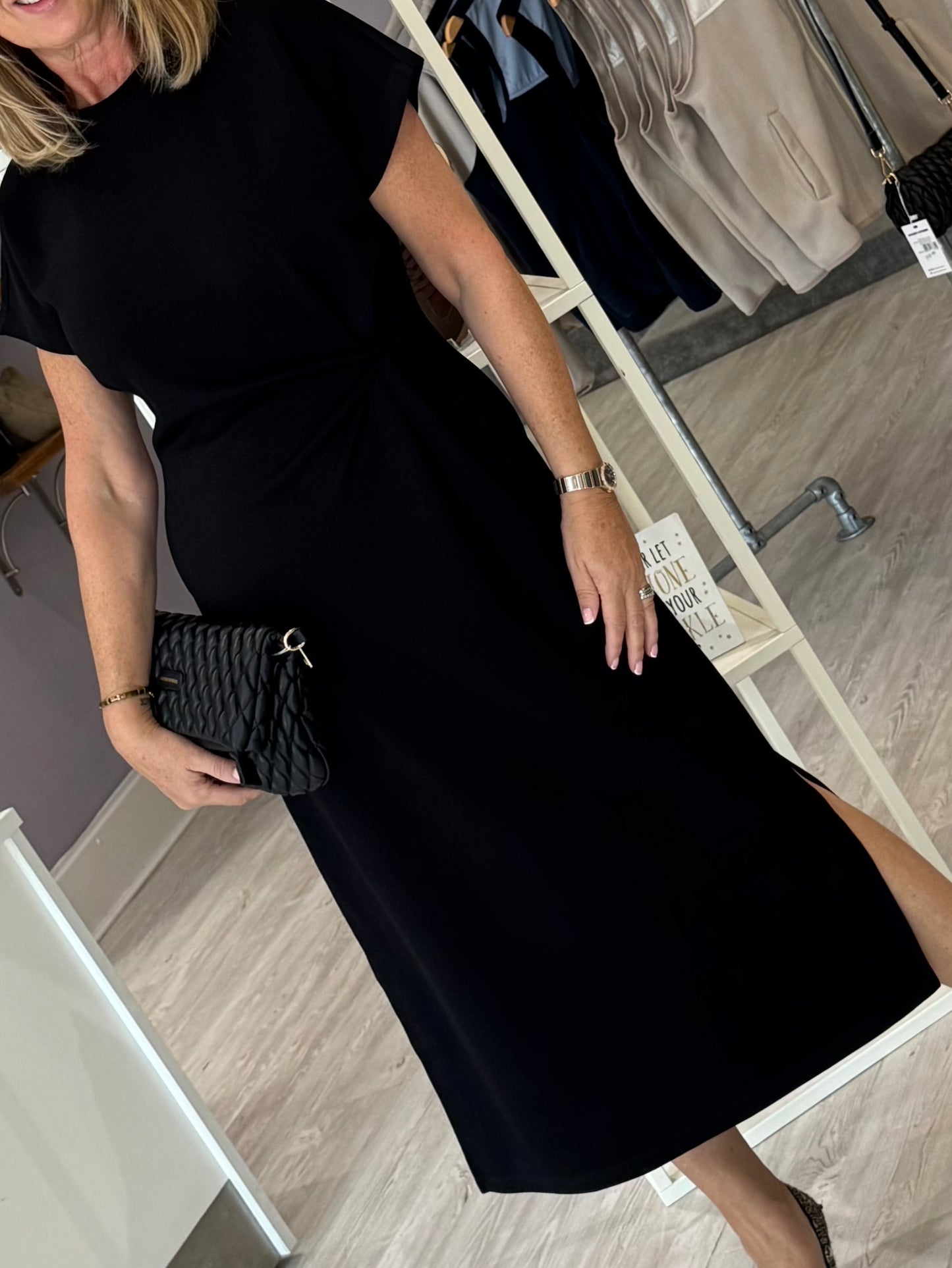 Saint Tropez Theo Dress - Black