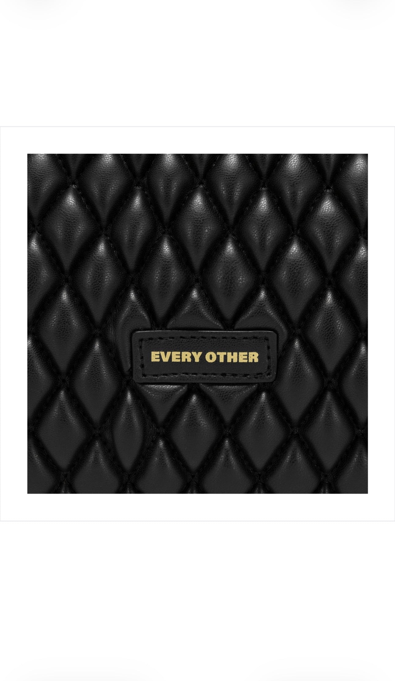 Every Other Quilted Shoulder Bag