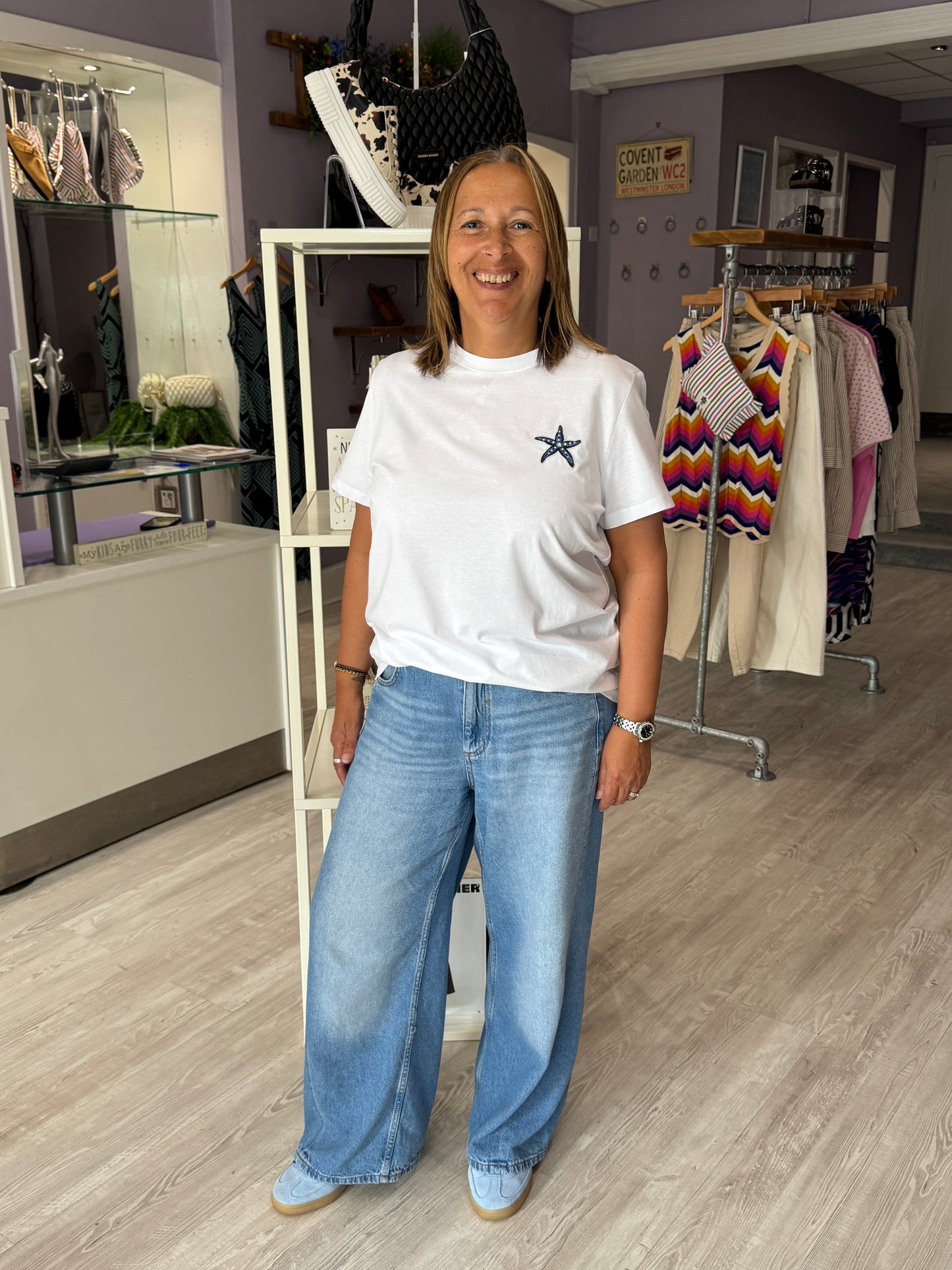 Saint Tropez Raea T-Shirt - Bright White