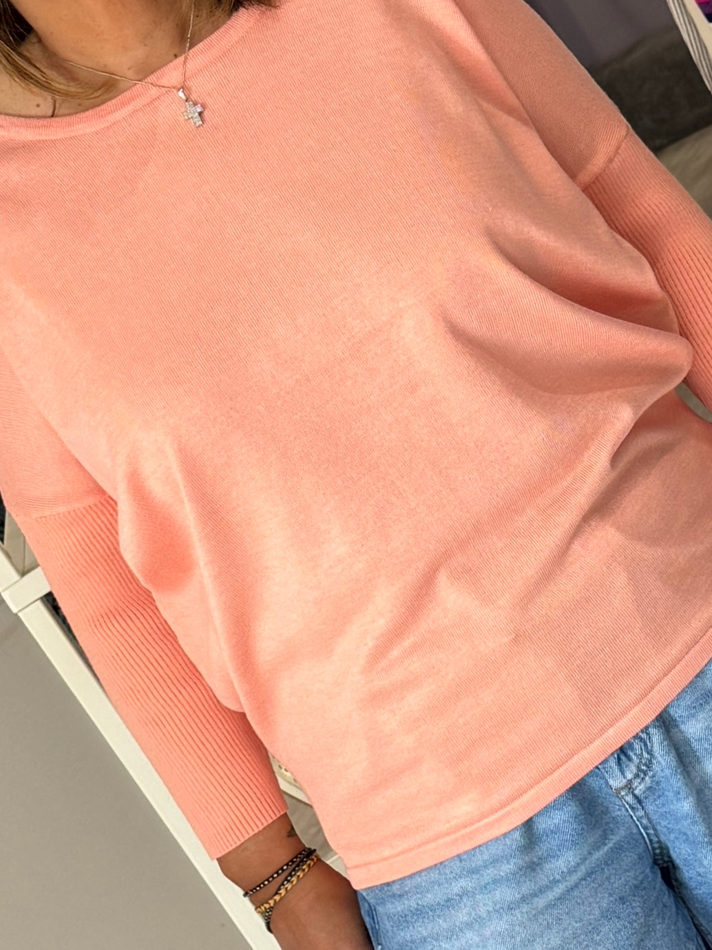 Saint Tropez Mila Jumper -  Blooming Dahlia