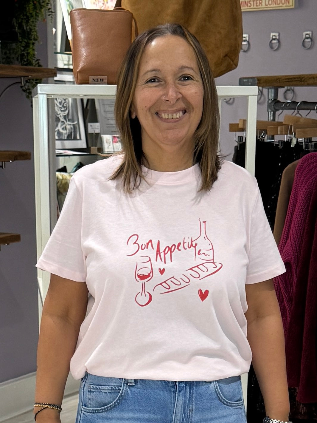 Saint Tropez Pemilio T-Shirt - Barely Pink