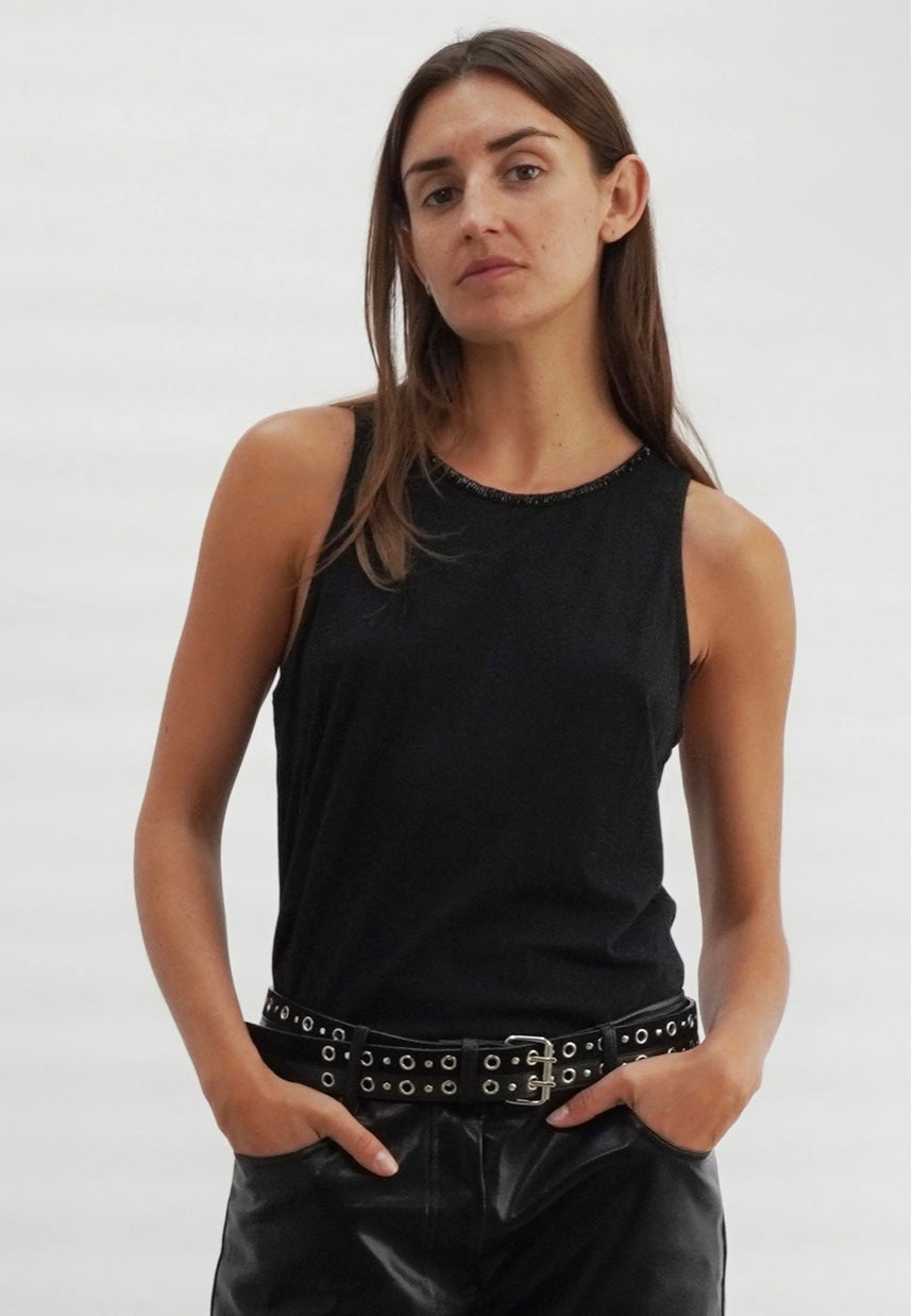 Religion Wonder Top - Black