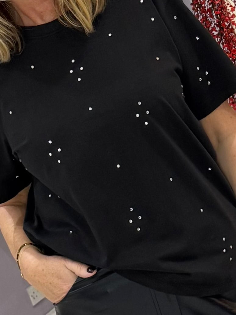 Fransa Maxine T-Shirt - Meteorite