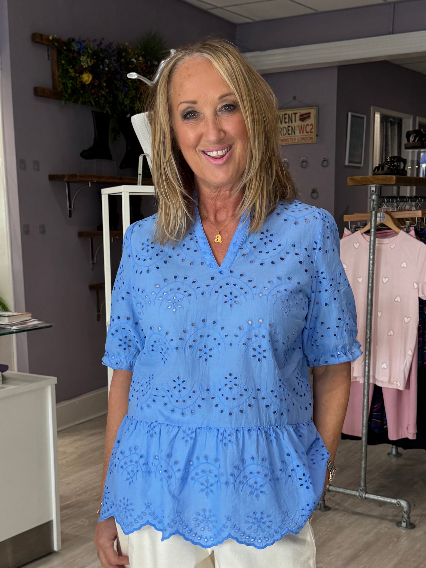 Saint Tropez Geleksa Blouse - Provence