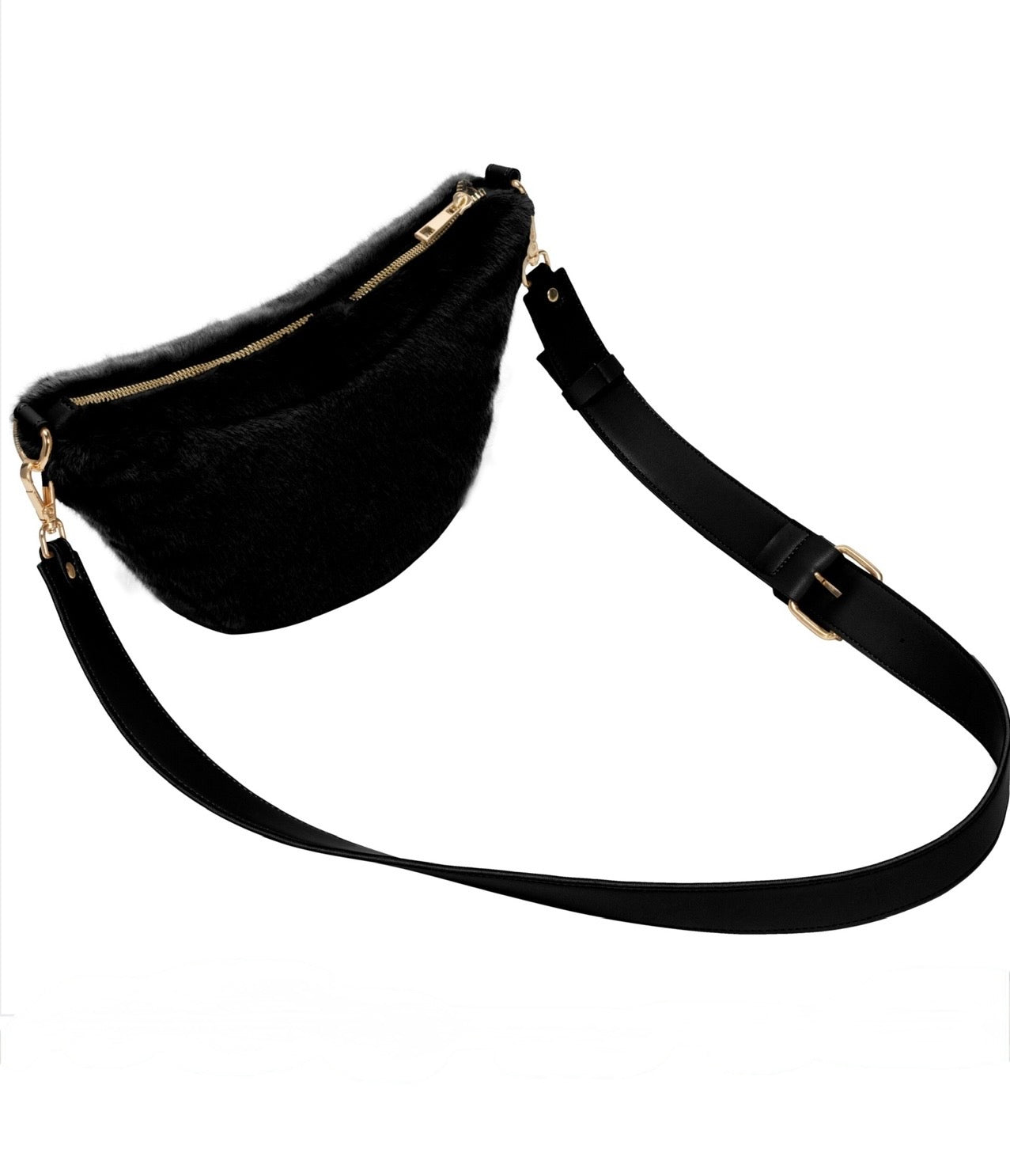 Every Other Scoop Cross Body Bag - Black