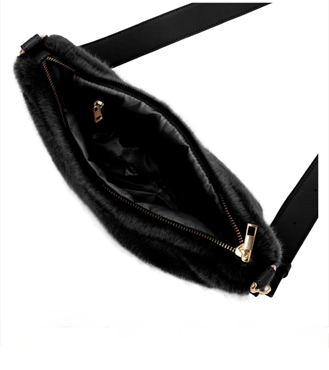 Every Other Scoop Cross Body Bag - Black