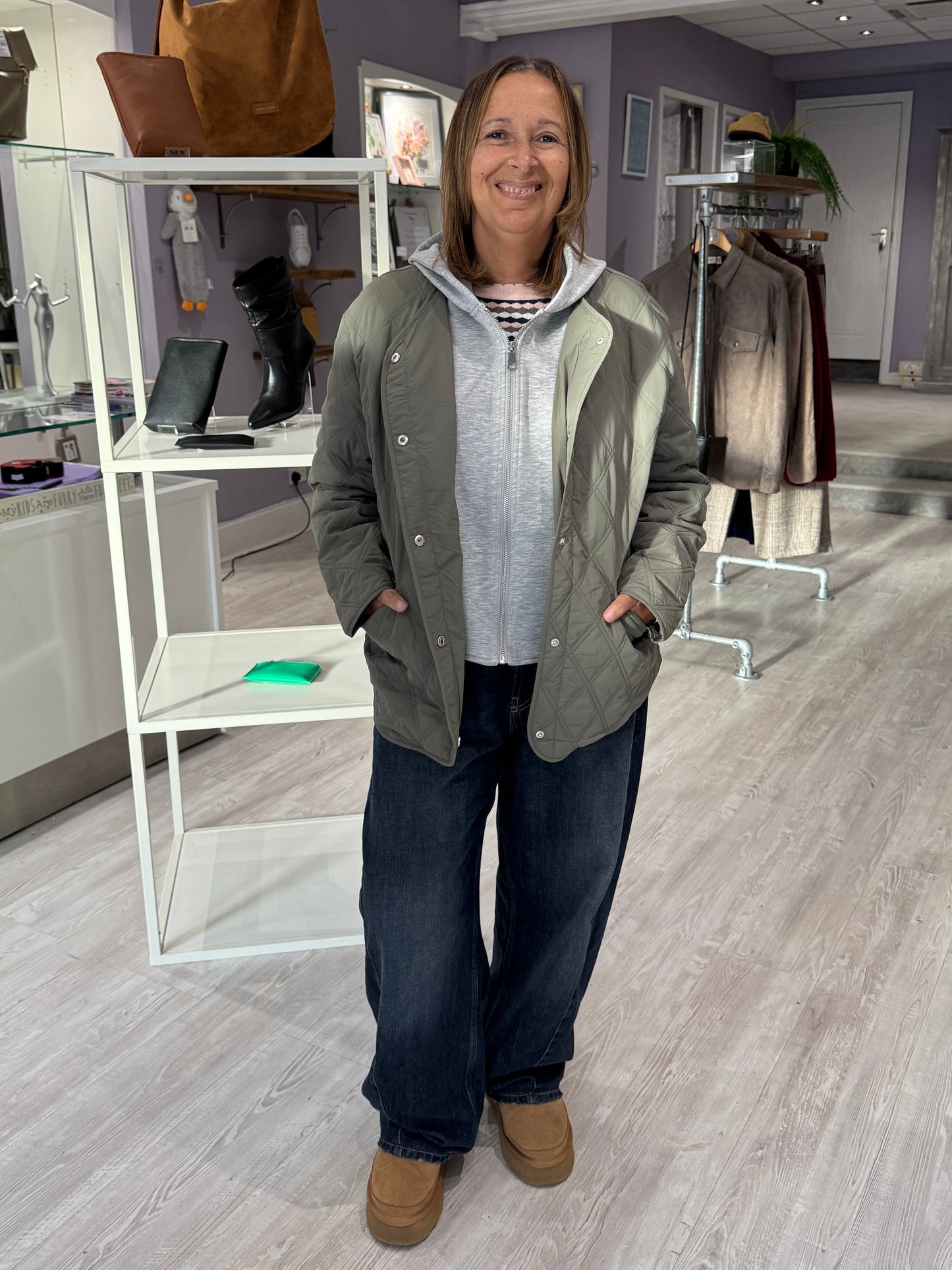Fransa Paityn Jacket - Smokey Olive
