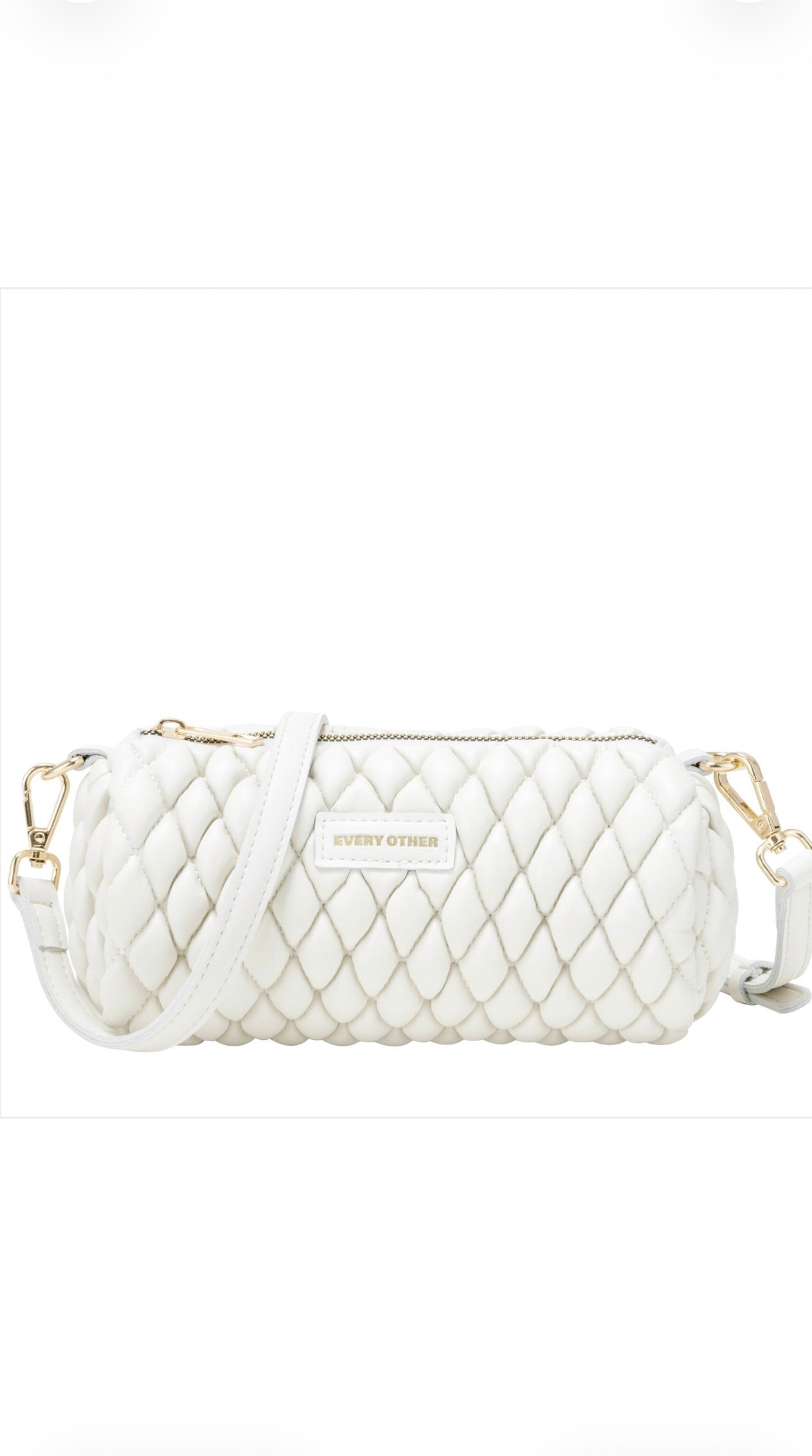 Every Other Quilted Barrel Bag