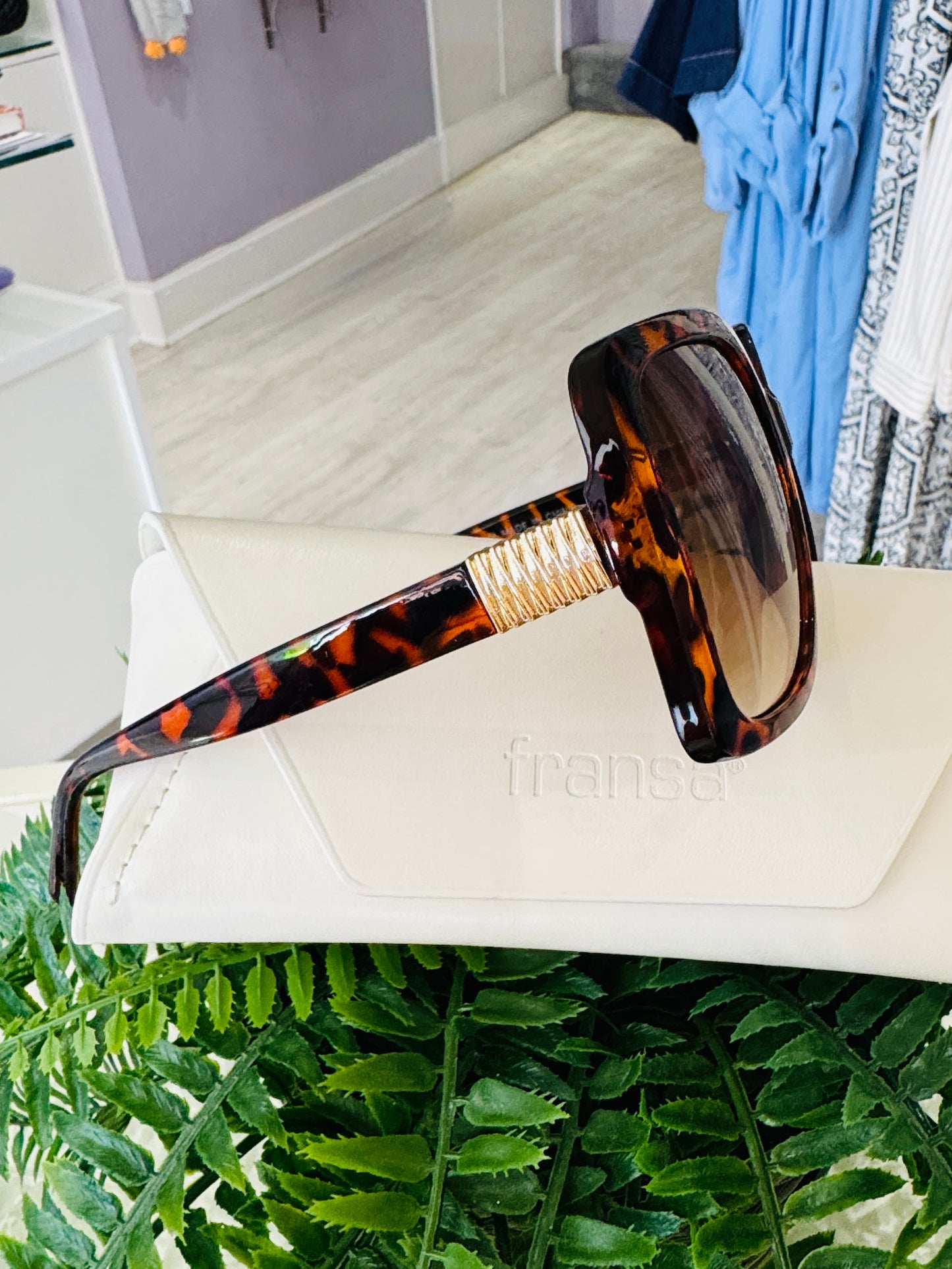 Fransa Leone Sunglasses - Chocolate Plum Melange