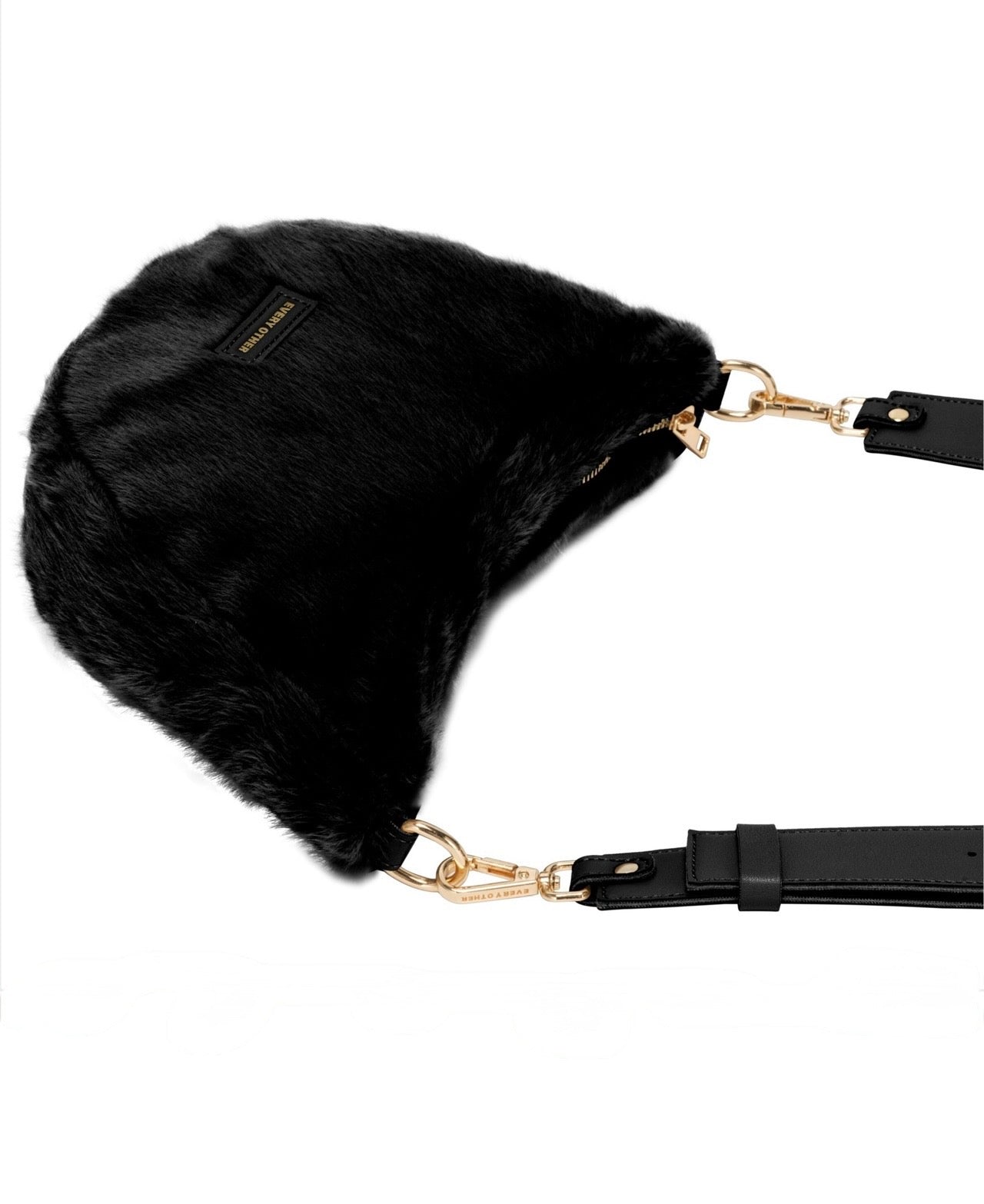 Every Other Scoop Cross Body Bag - Black