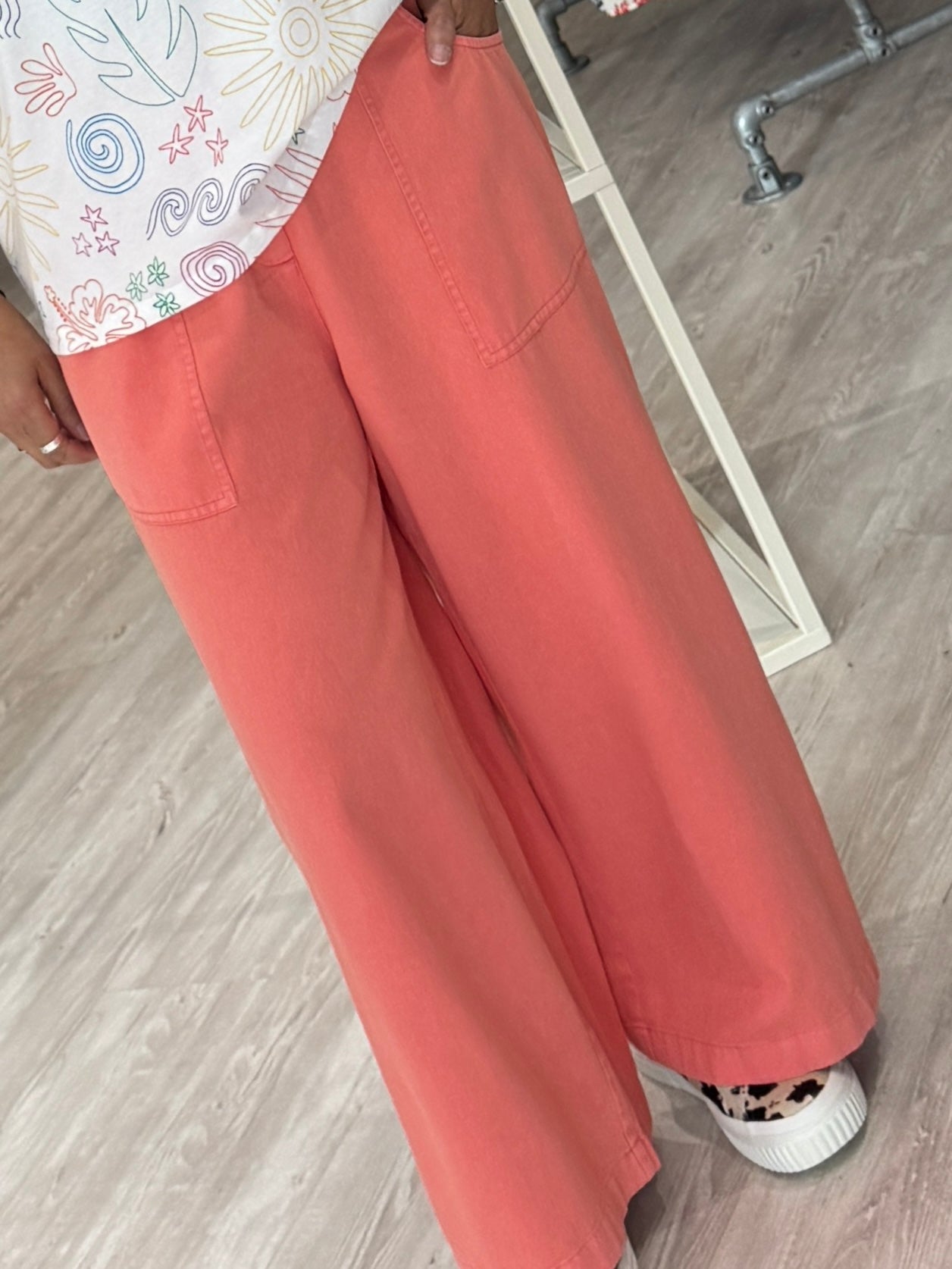 Sugarhill Brighton Charlene Cropped Trousers - Coral