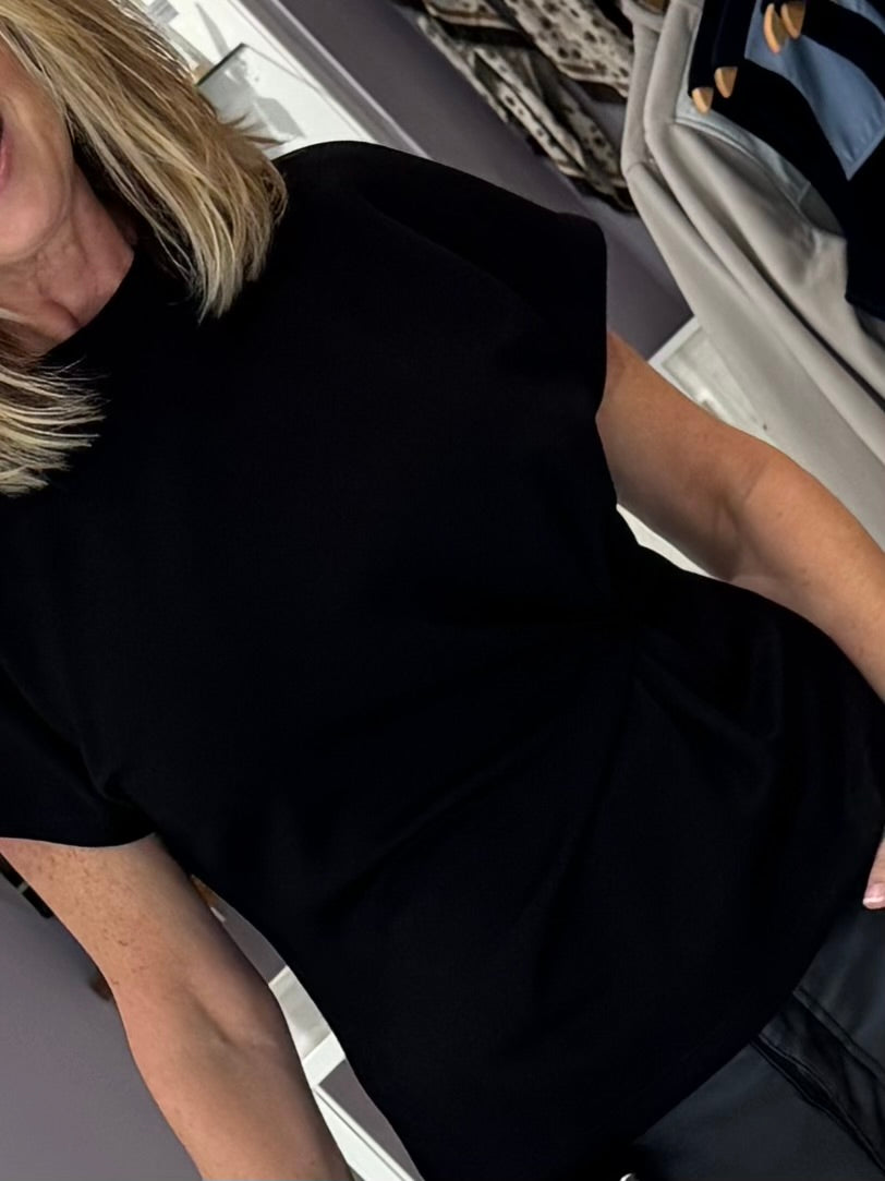 Saint Tropez Theo Blouse - Black