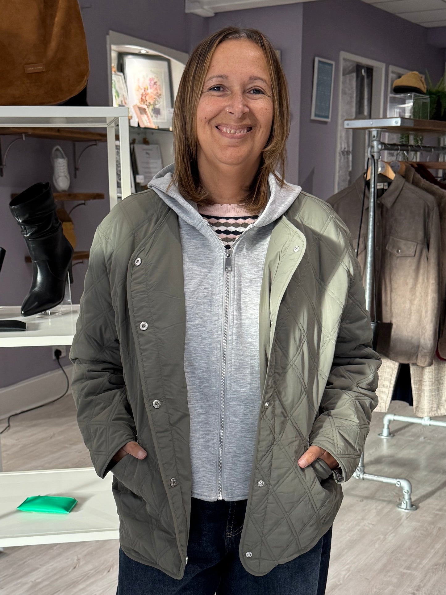 Fransa Paityn Jacket - Smokey Olive