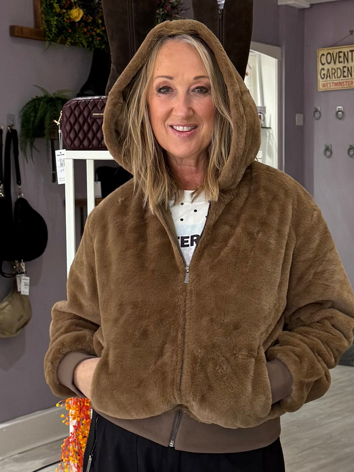 Saint Tropez Zaseana Jacket - Malt Ball