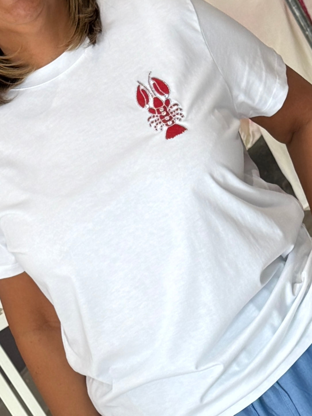 Saint Tropez Reanna T-shirt  - Bright White