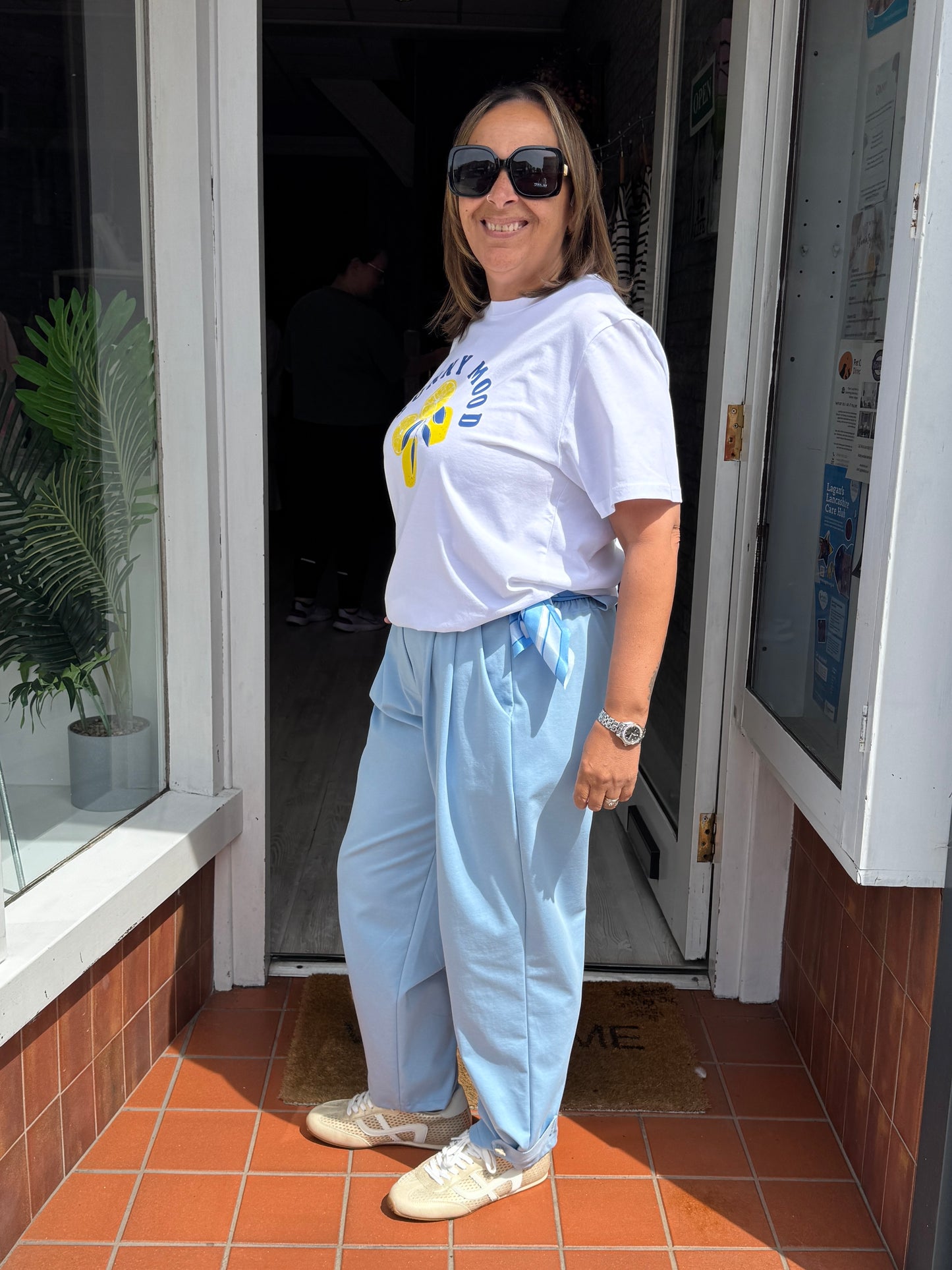 Aria Trousers - Blue