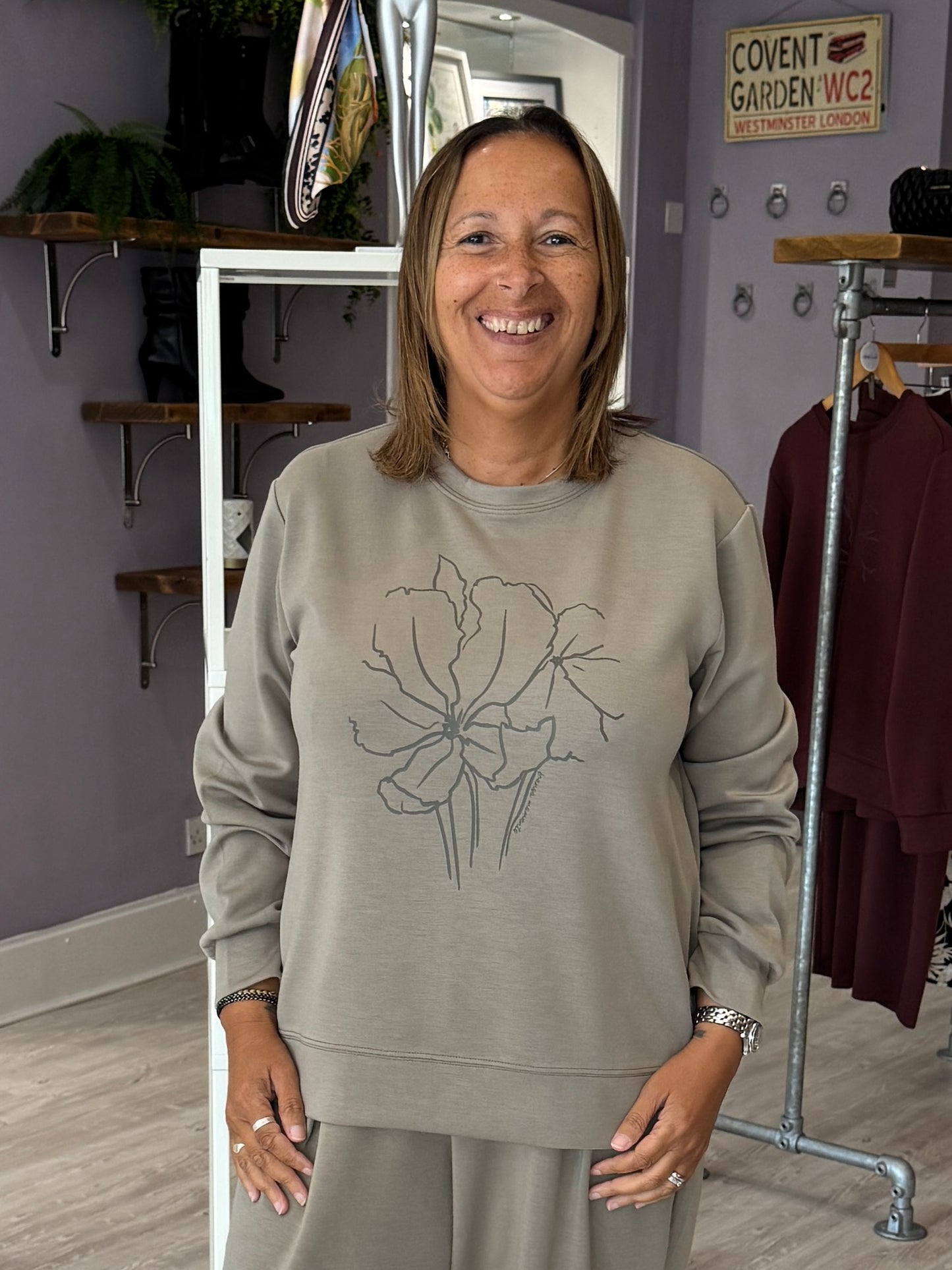 Fransa Aurora Sweatshirt - Overland Trek