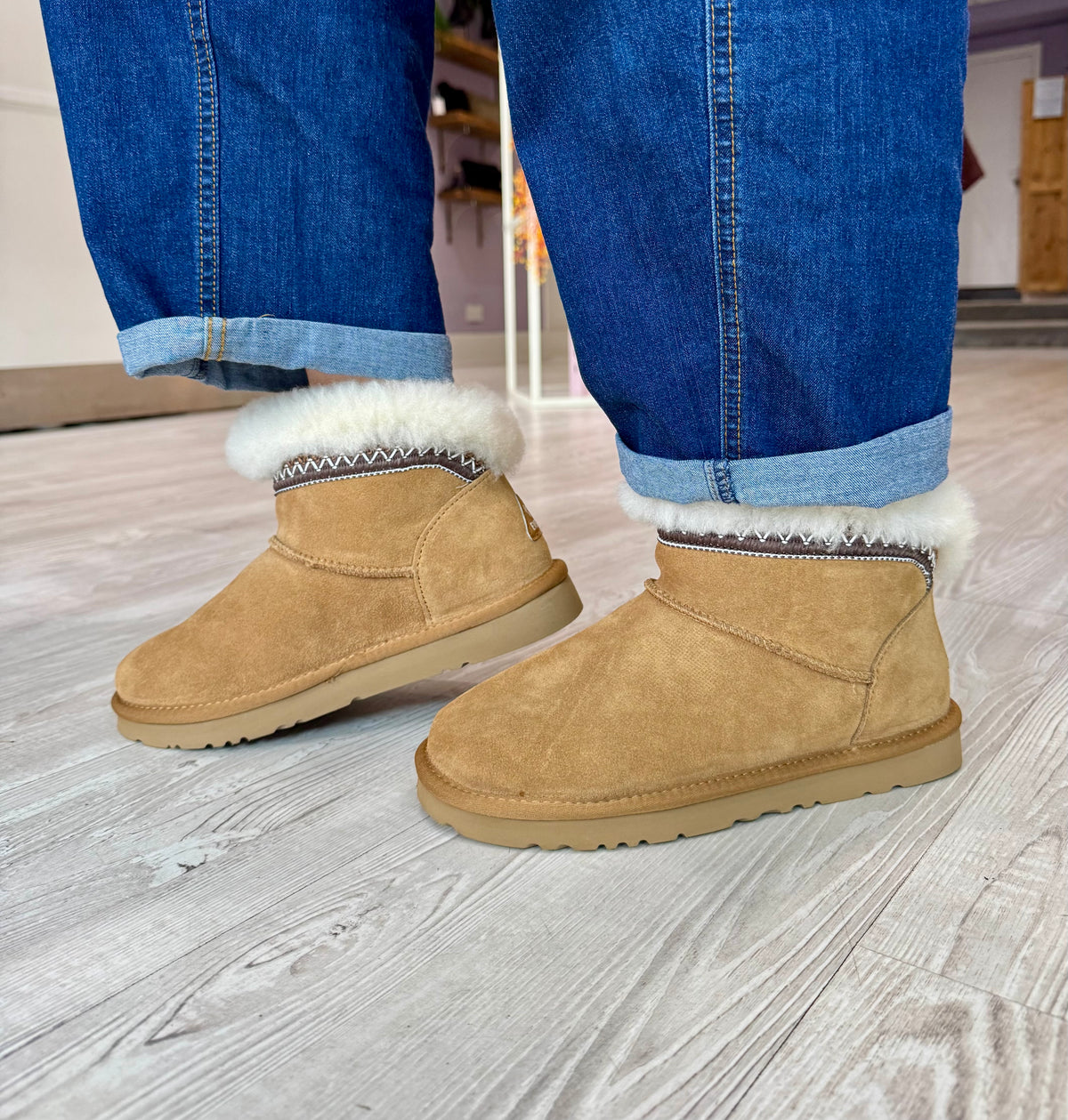 Everau Cinnola Boots - Chestnut