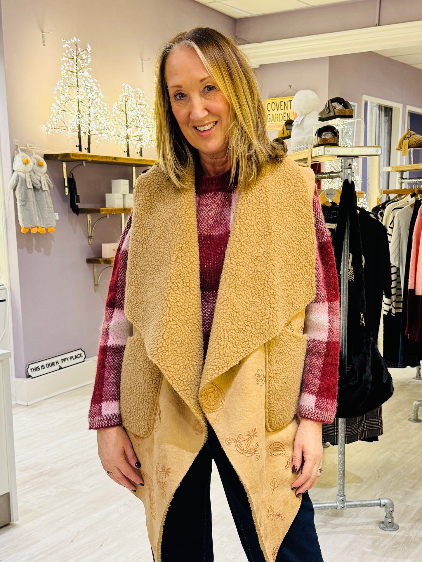 Mila Waterfall Reversable Gilet