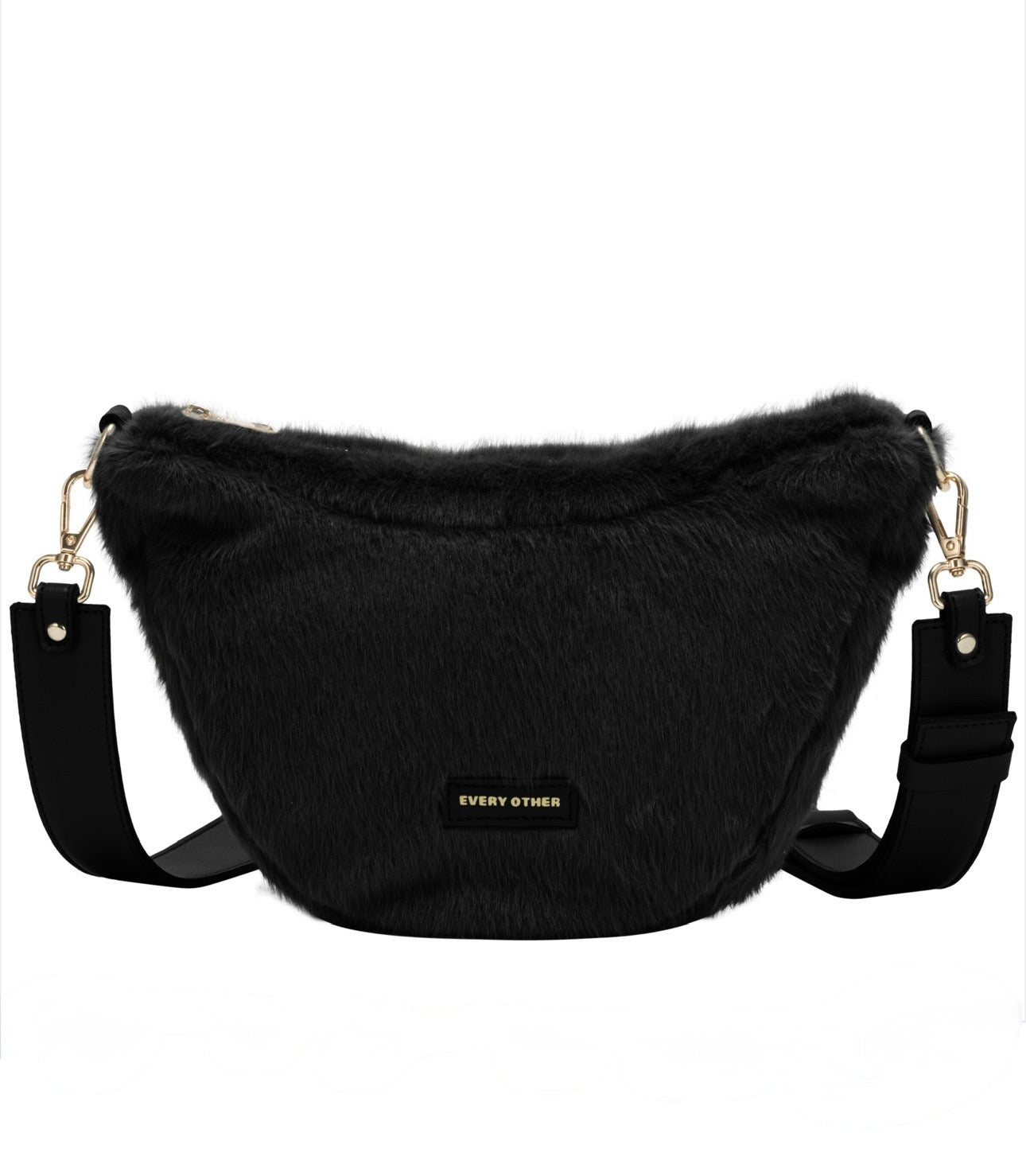 Every Other Scoop Cross Body Bag - Black