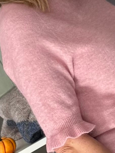 Roxie Short Sleeve Jumper - Pink