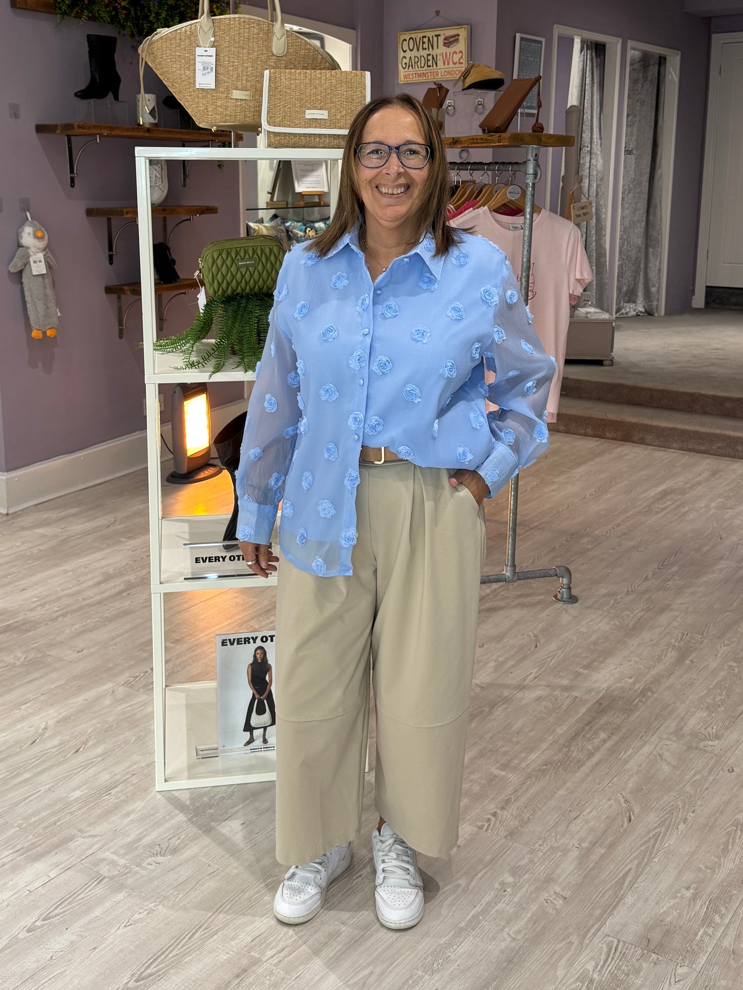 Balloon Trousers - Cream