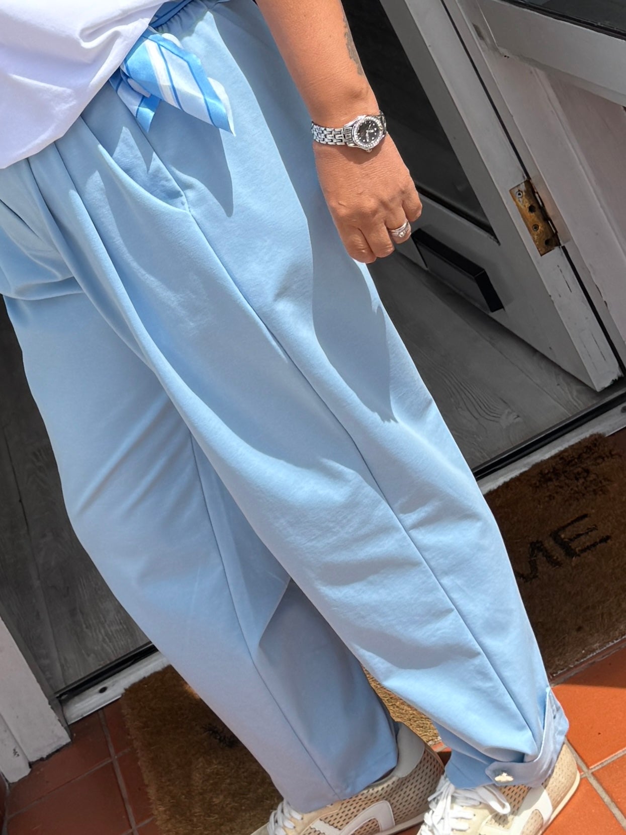 Aria Trousers - Blue