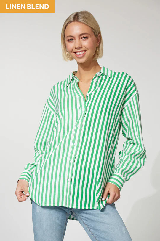 Haven Montell Shirt - Evergreen