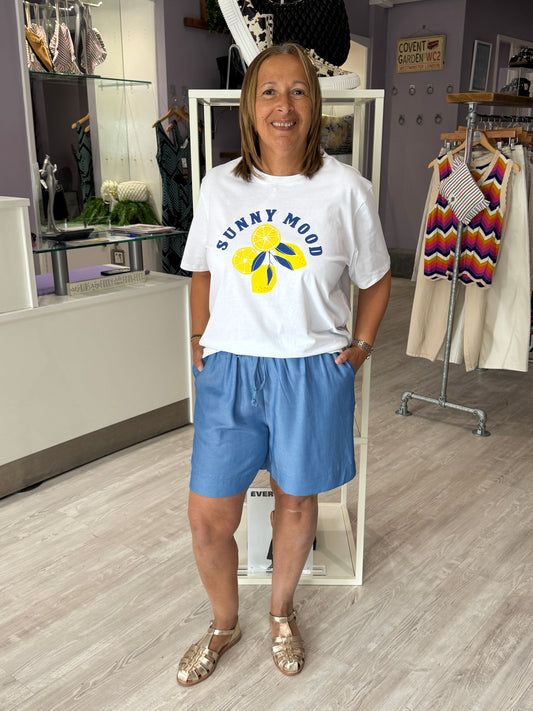 Saint Tropez Rosella Shorts - Vallarta Blue