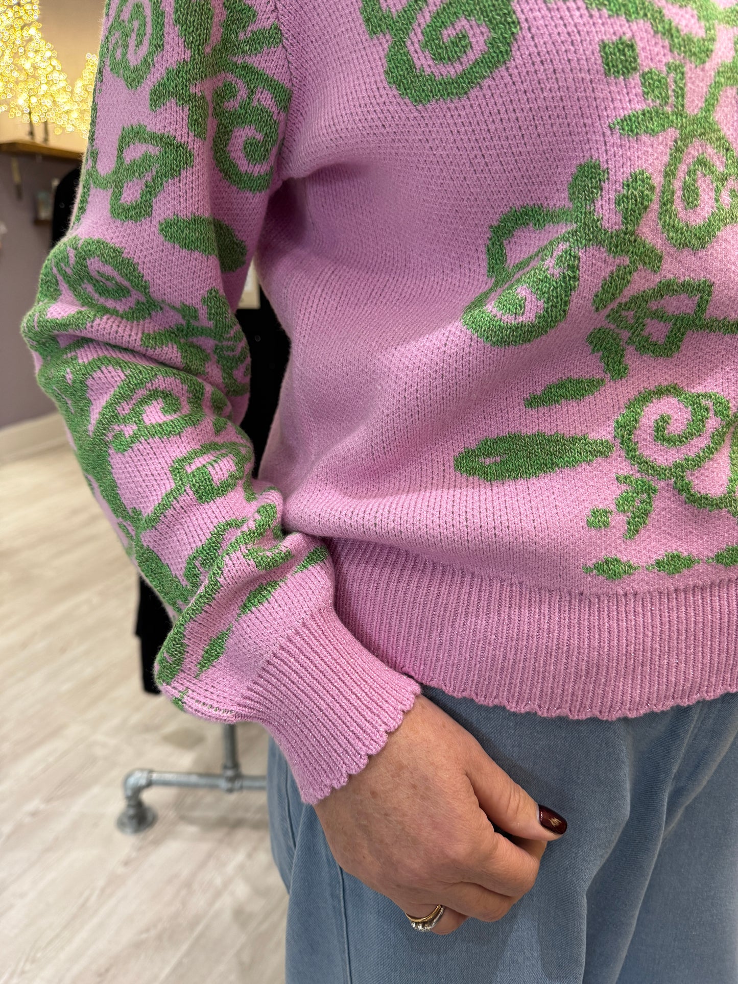 Numph Seida Jumper - Lilac Sachet