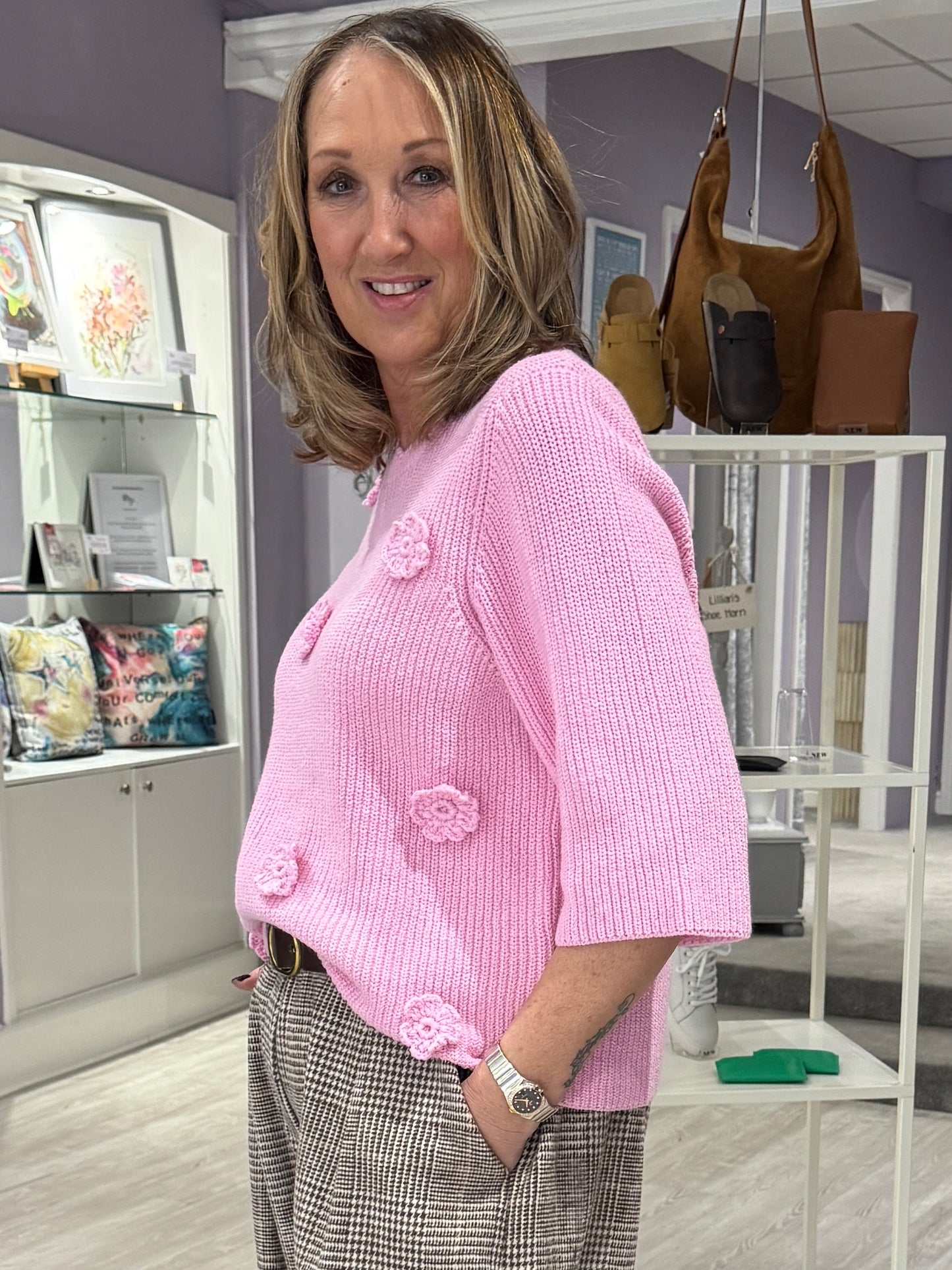 Marsie SS Jumper - Lilac Sachet