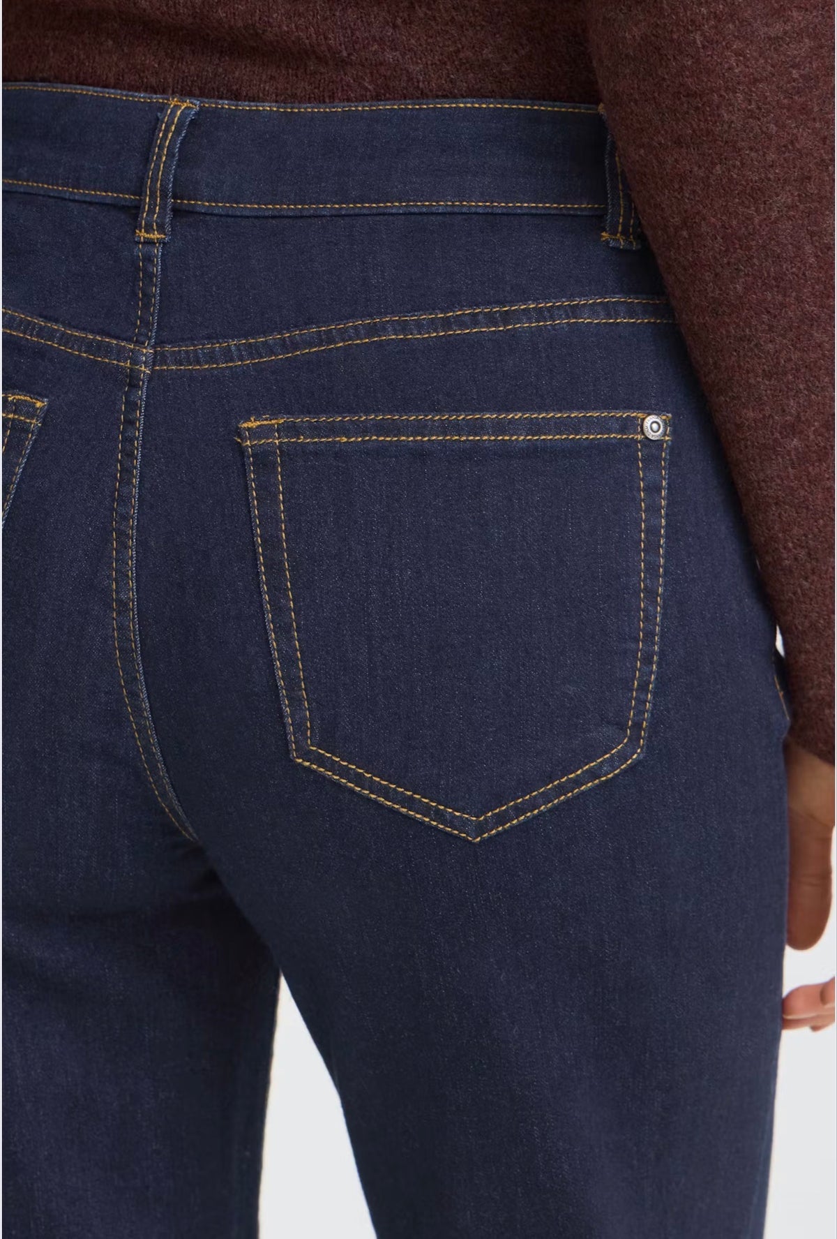 Fransa Chicago Hanna Jeans - Unwashed Blue Denim