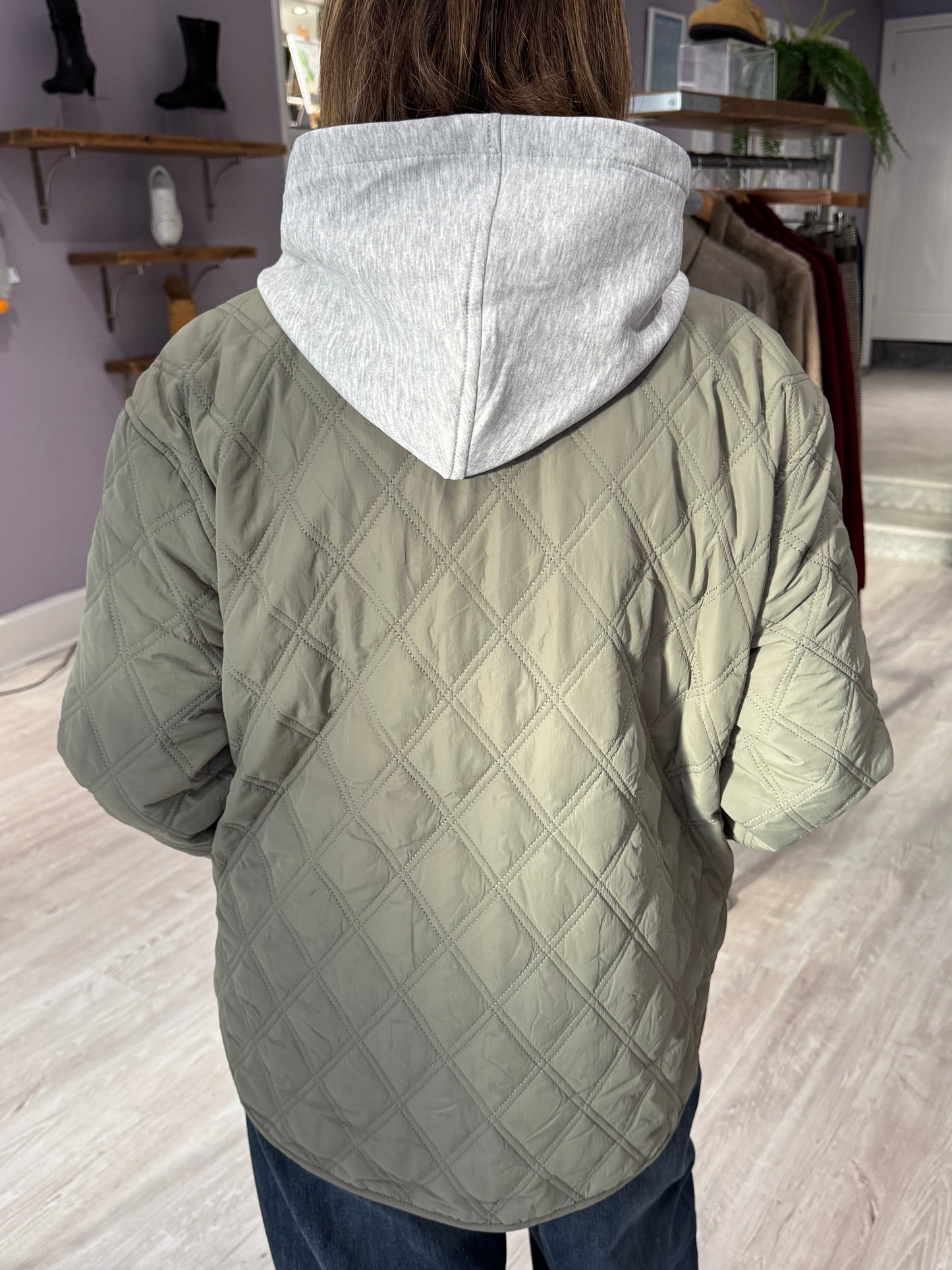 Fransa Paityn Jacket - Smokey Olive