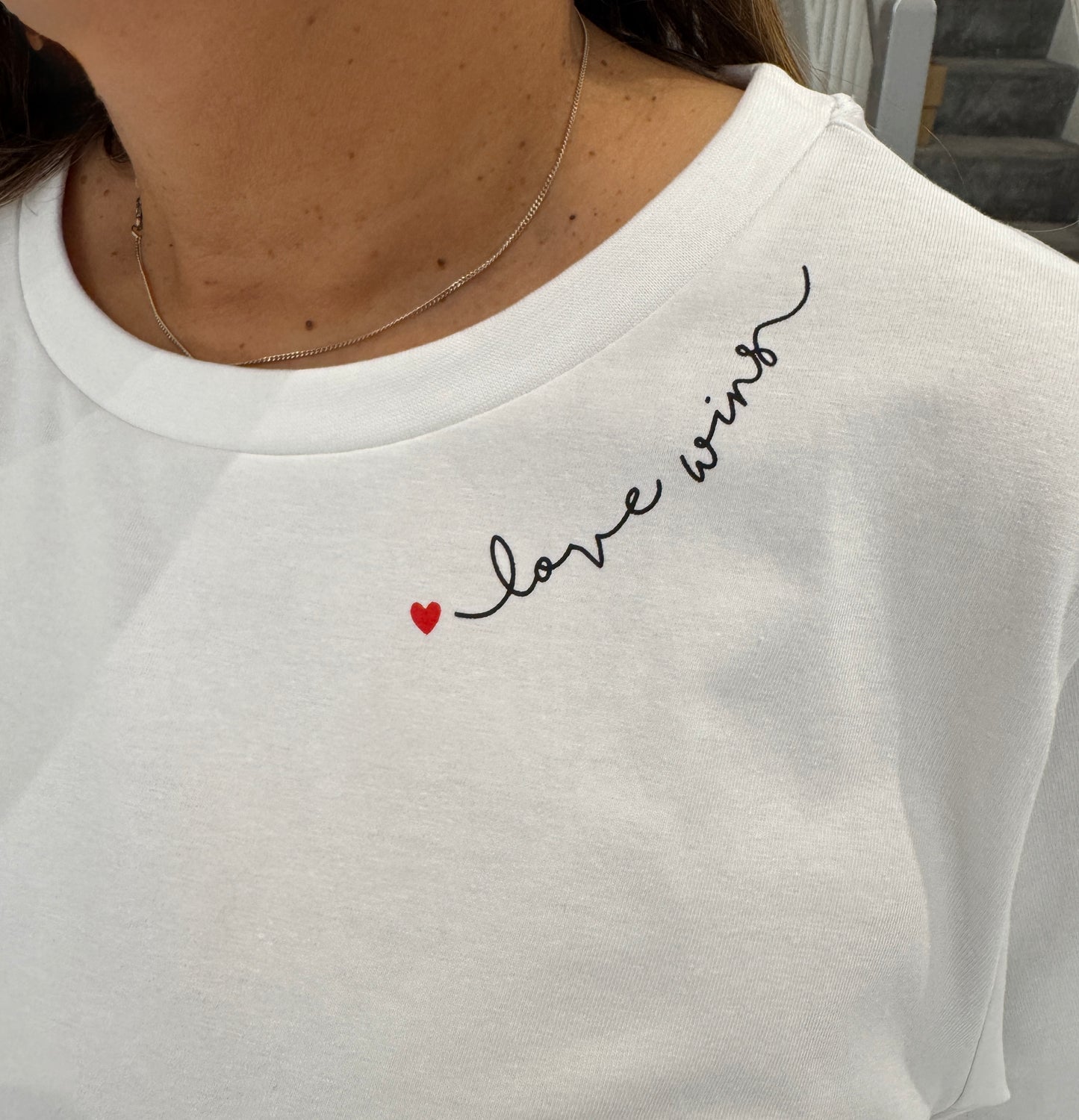 Fransa zaShoulder T-Shirt - Blanc de Blanc