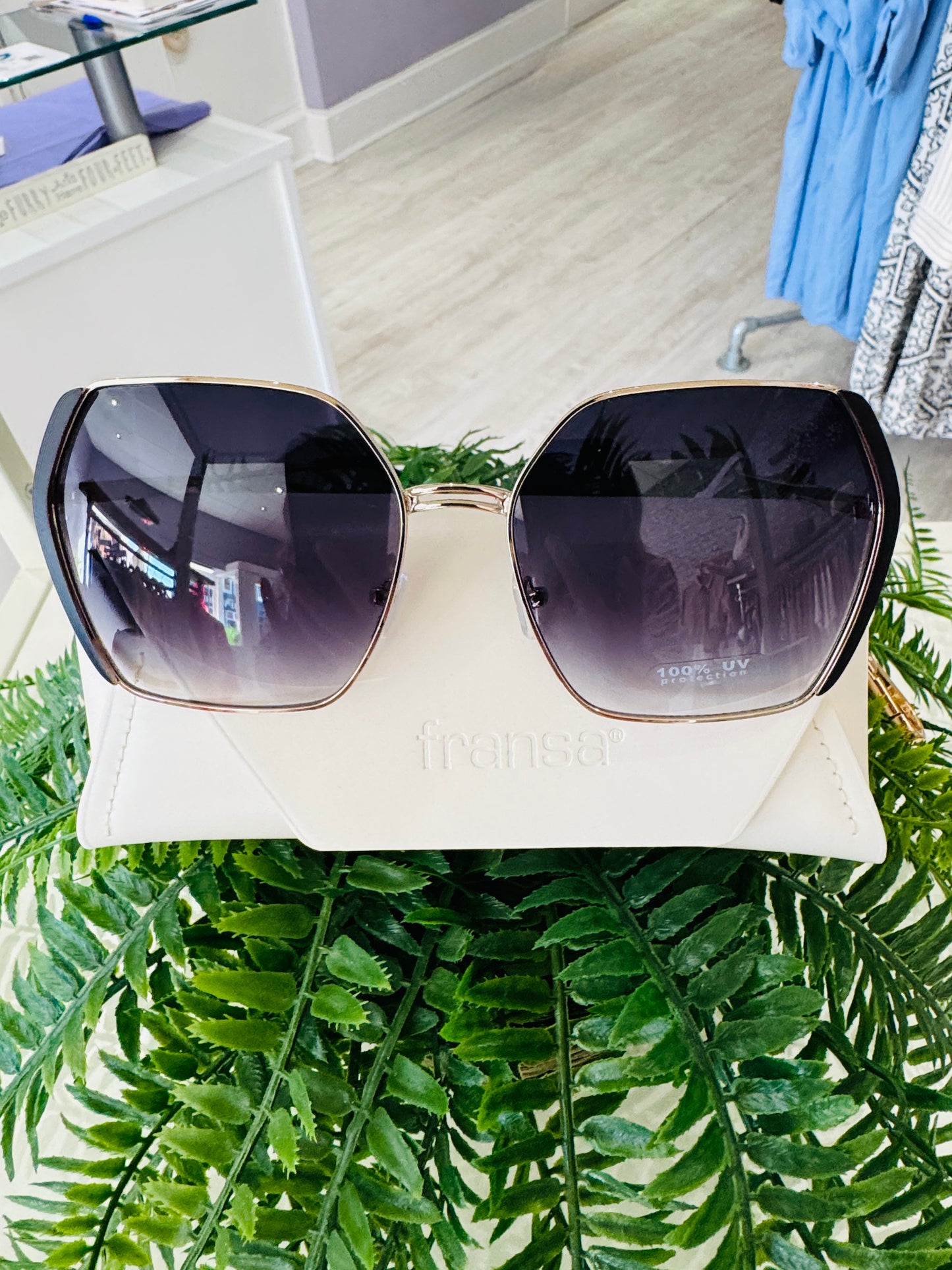 Fransa Elda Sunglasses - Meteorite