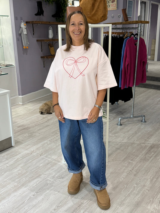 Saint Tropez Pexton Sweatshirt - Barely Pink