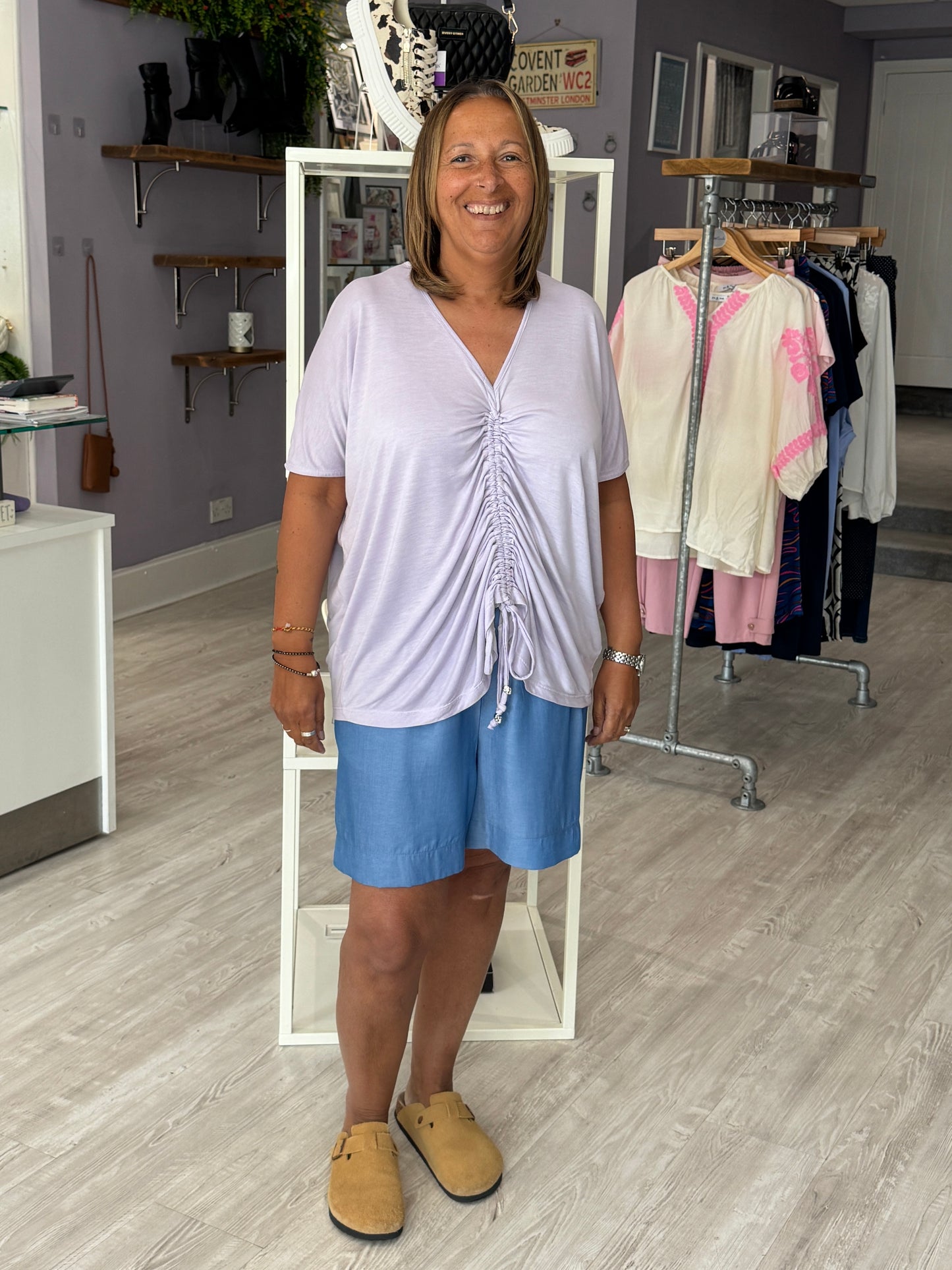 Religion Light Top - Lavender