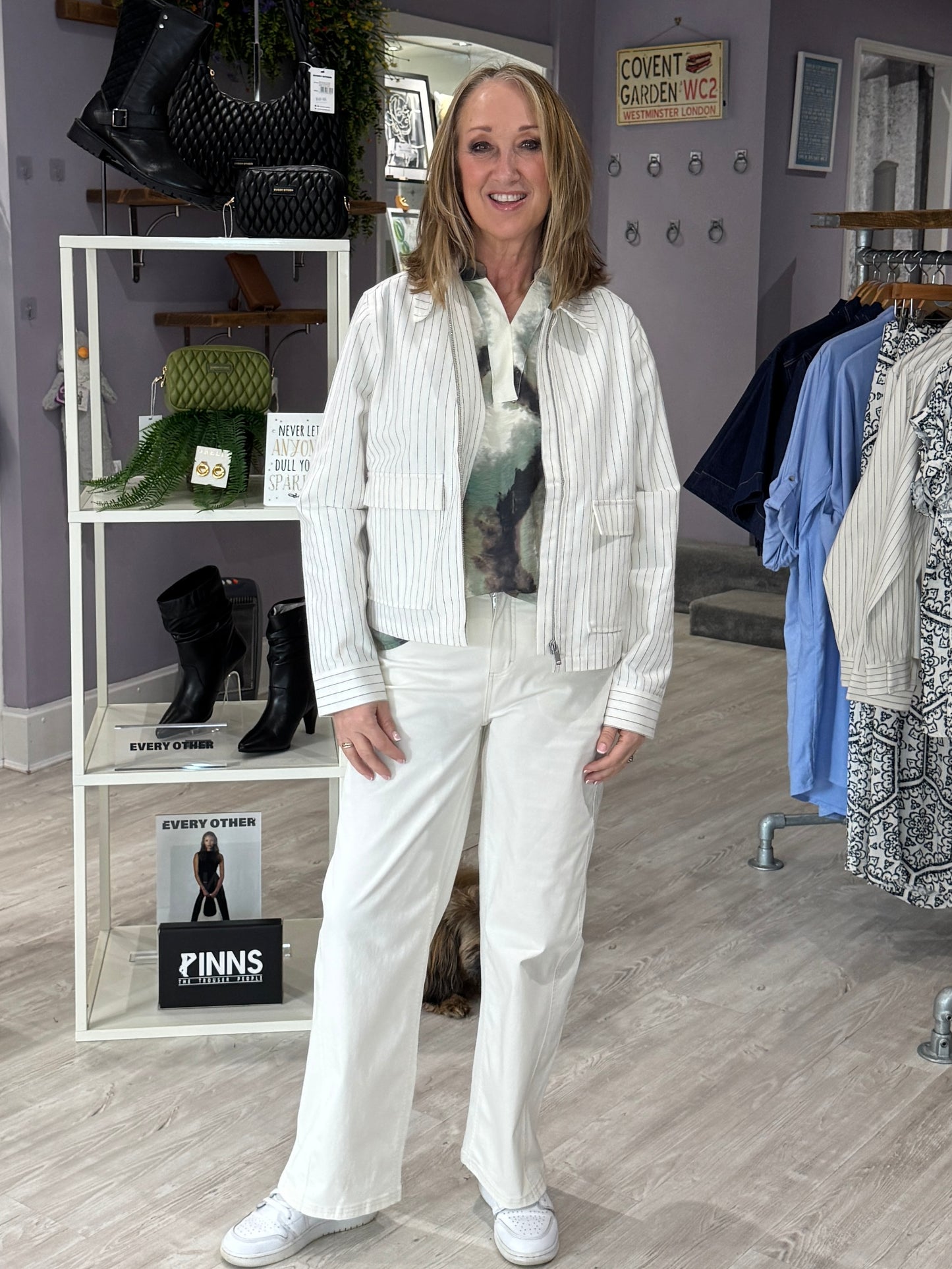 Fransa Inez Jacket - White Chocolate