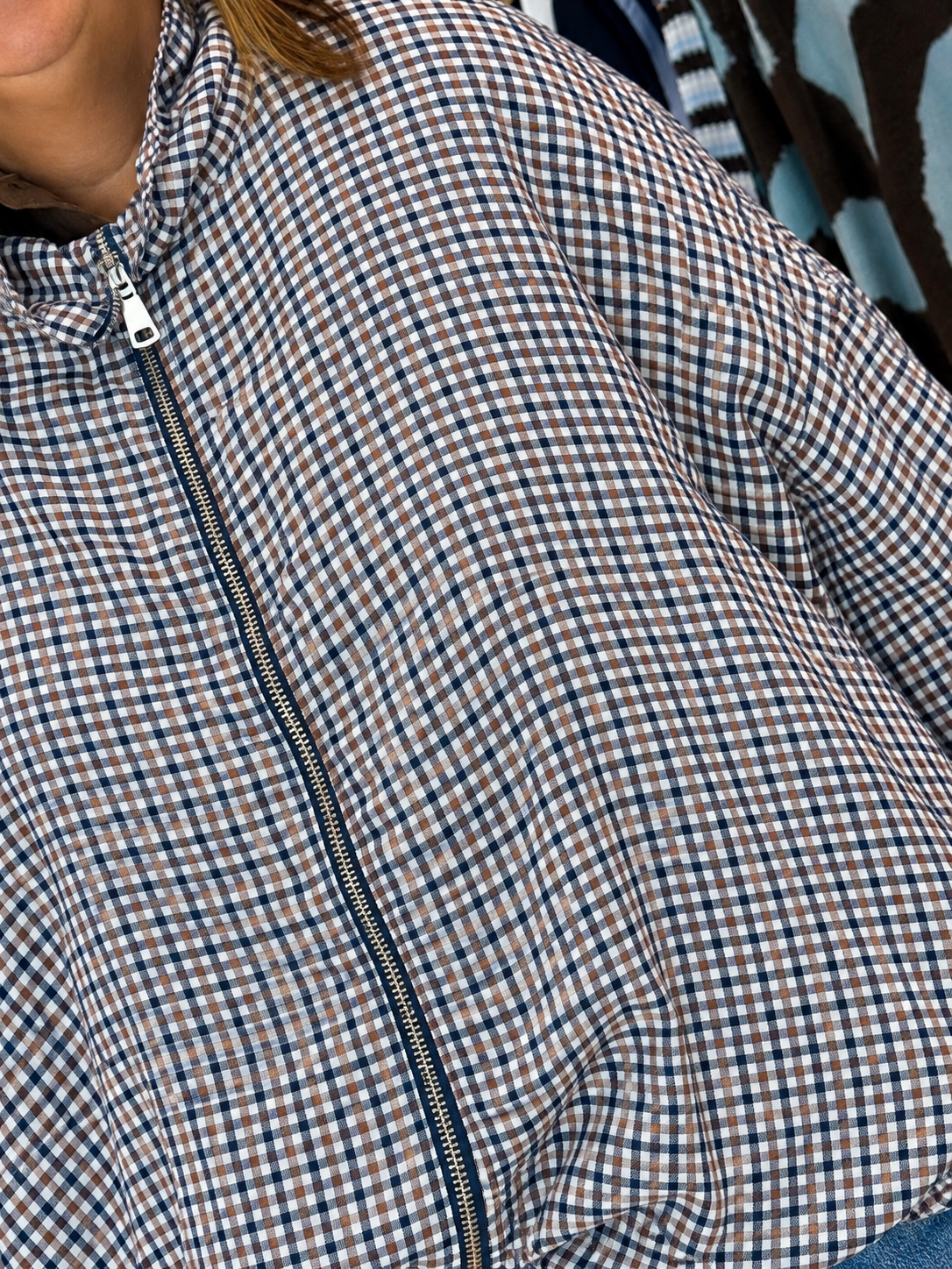 Rowan Check Bomber Jacket