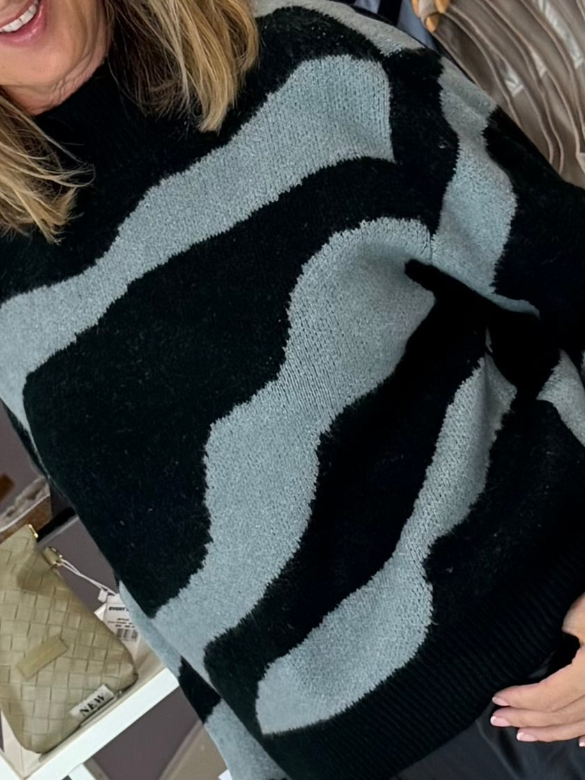 Saint Tropez Mallie Jumper - June Bug/Green